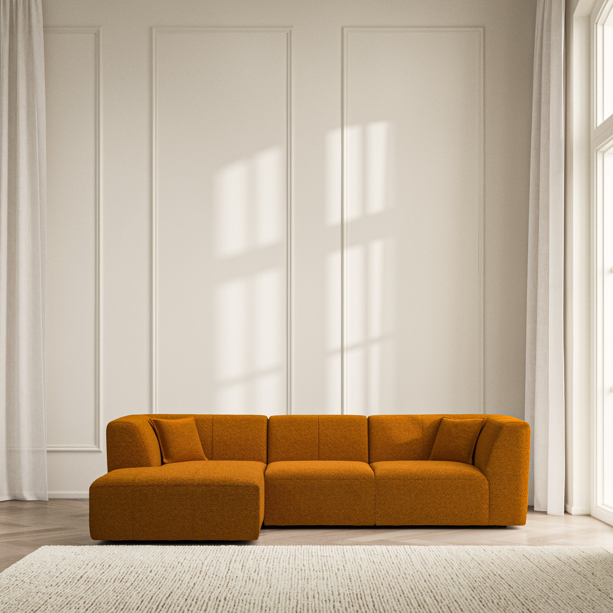 Maison Chaise Sofa LHF - Soft Teddy