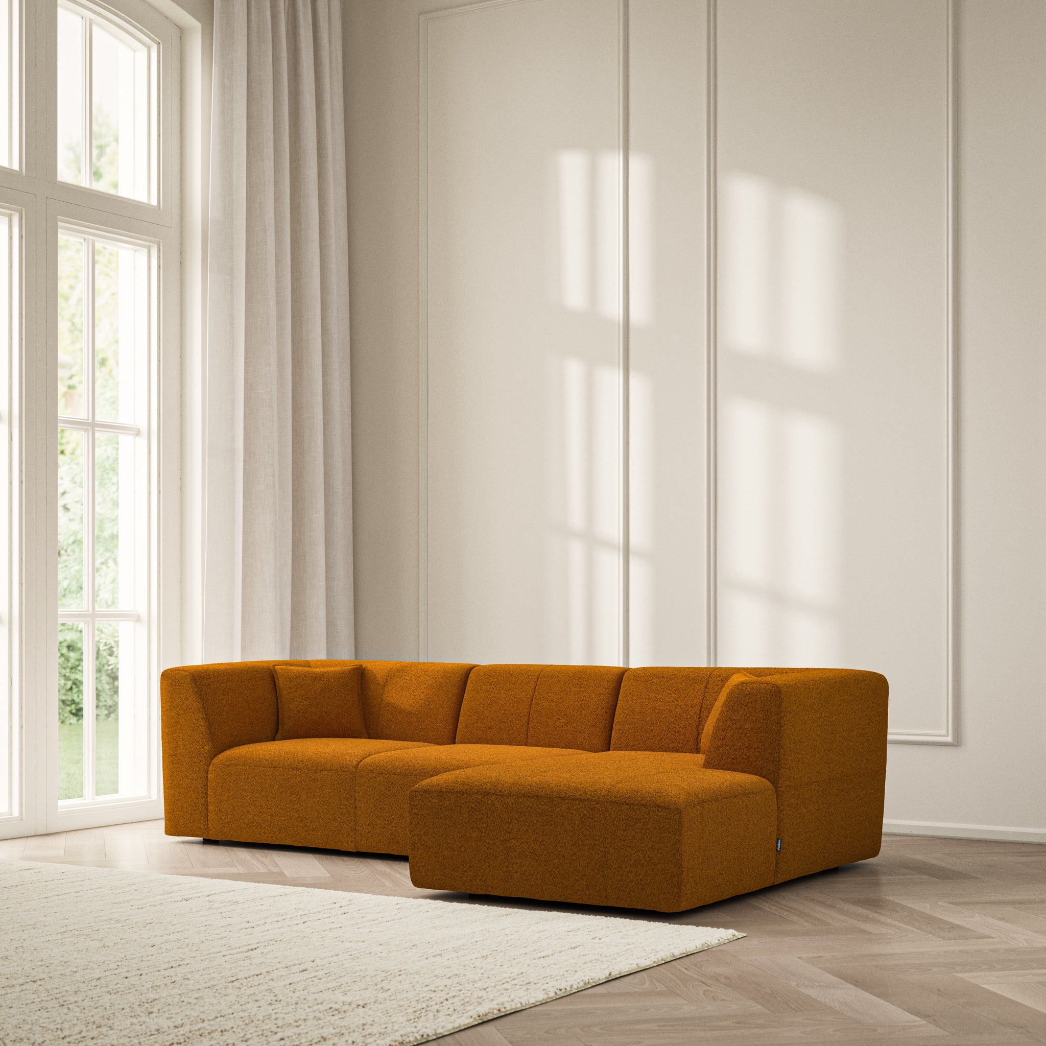 Maison Chaise Sofa RHF - Soft Teddy