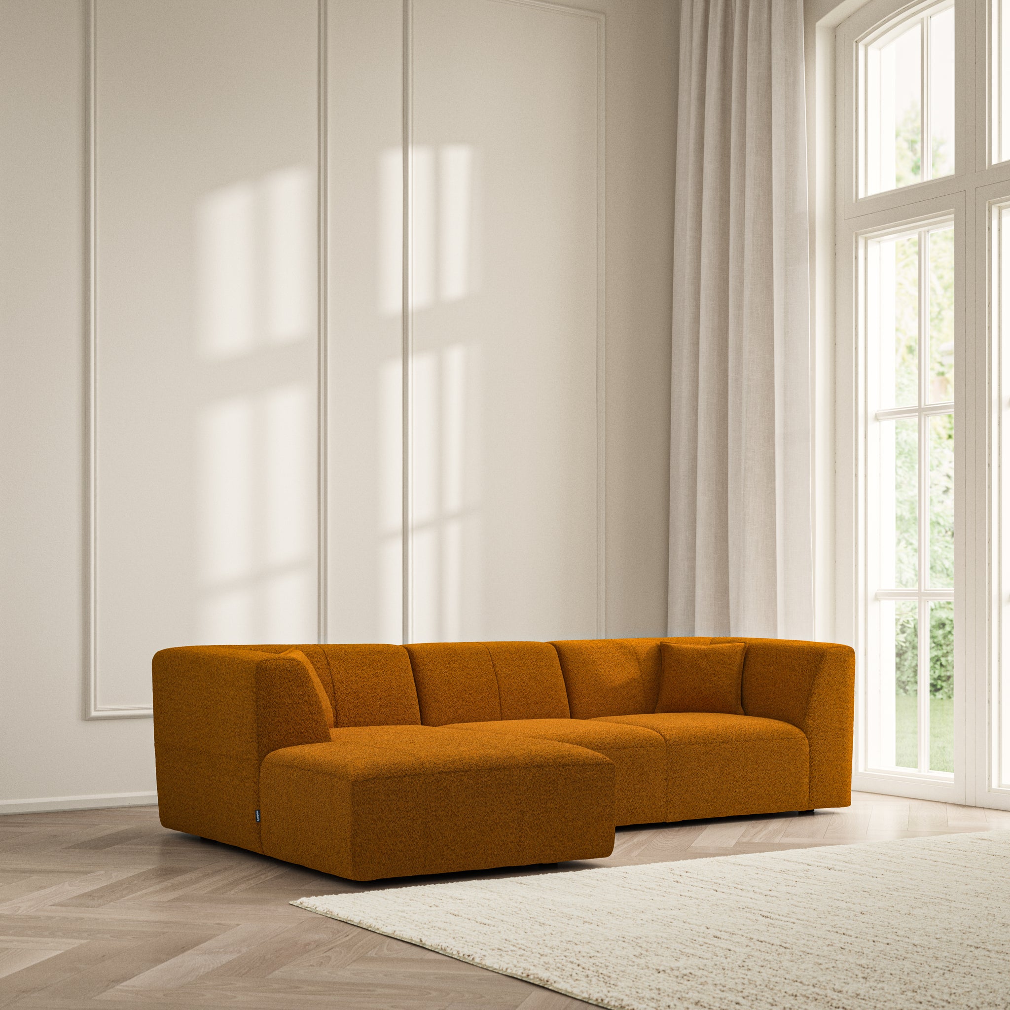 Maison Chaise Sofa LHF - Soft Teddy