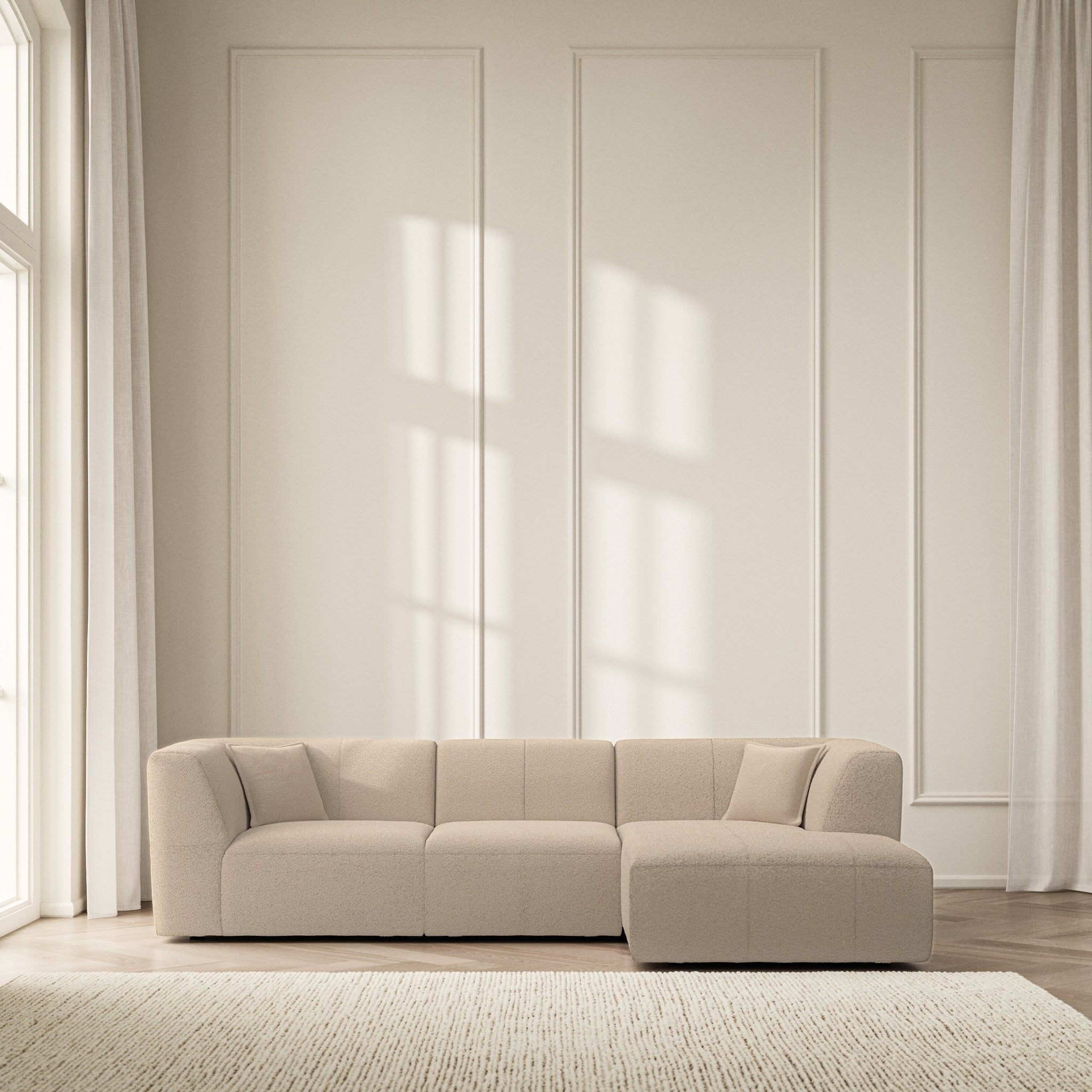Maison Chaise Sofa RHF - Soft Teddy