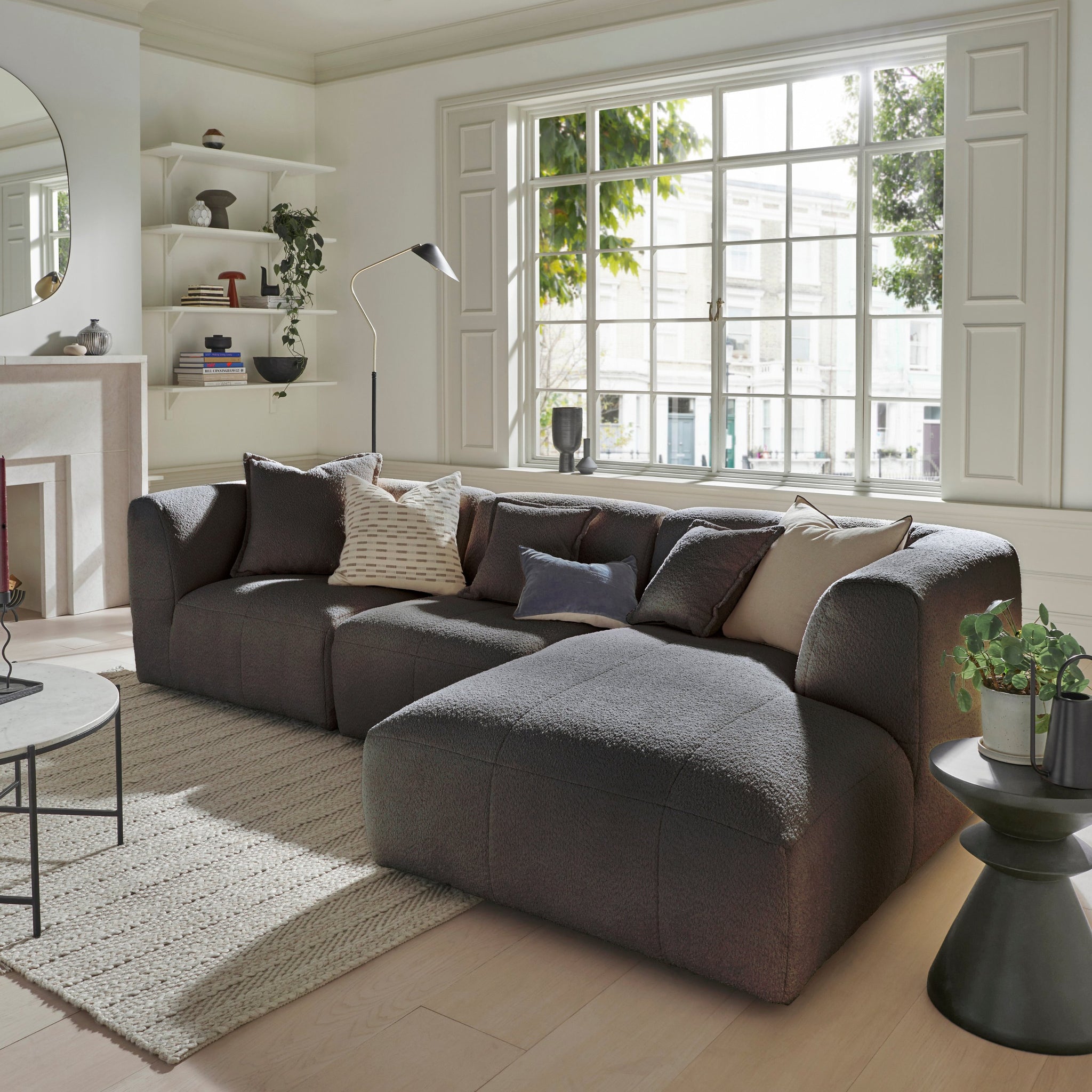 Maison Chaise Sofa RHF - Soft Teddy