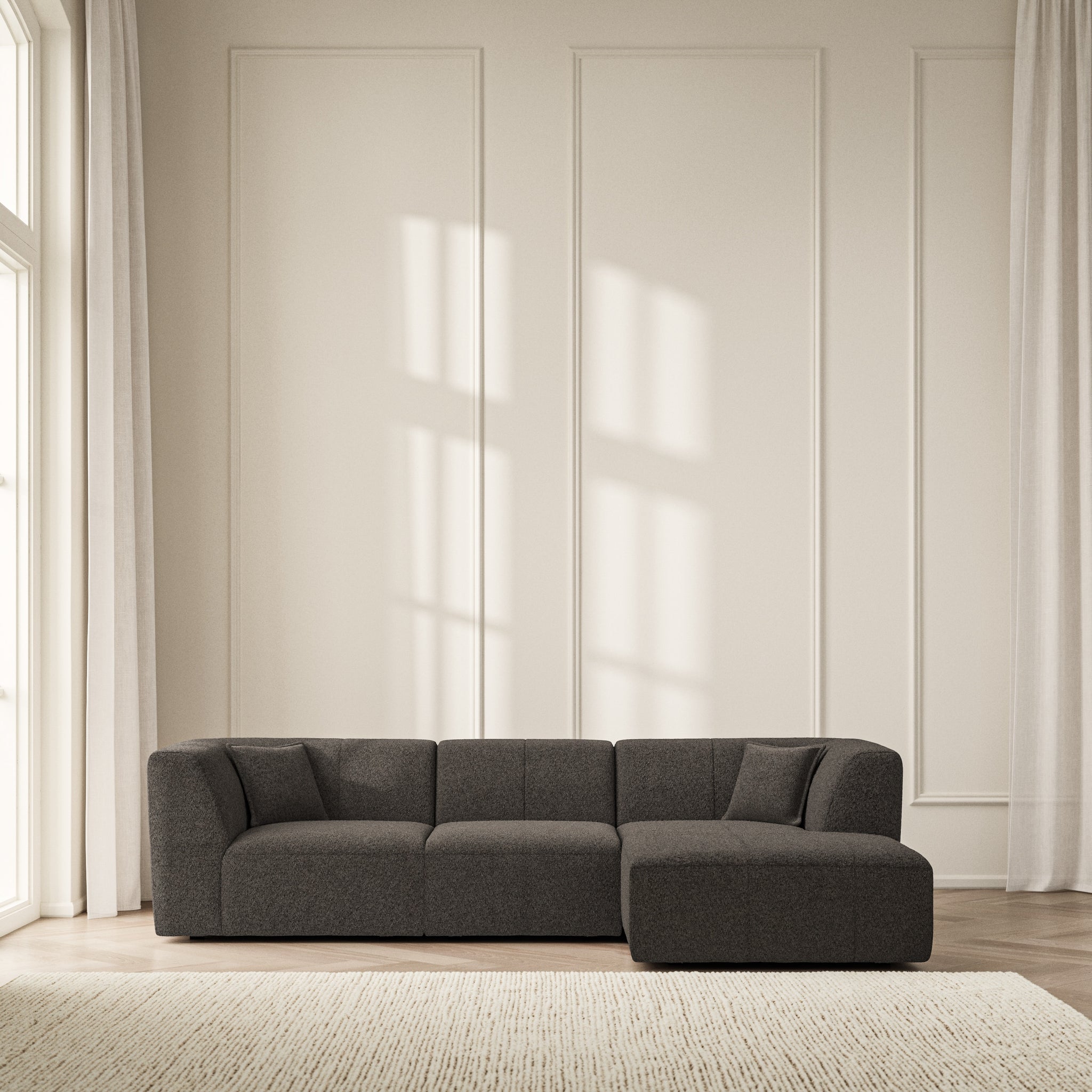 Maison Chaise Sofa RHF - Soft Teddy