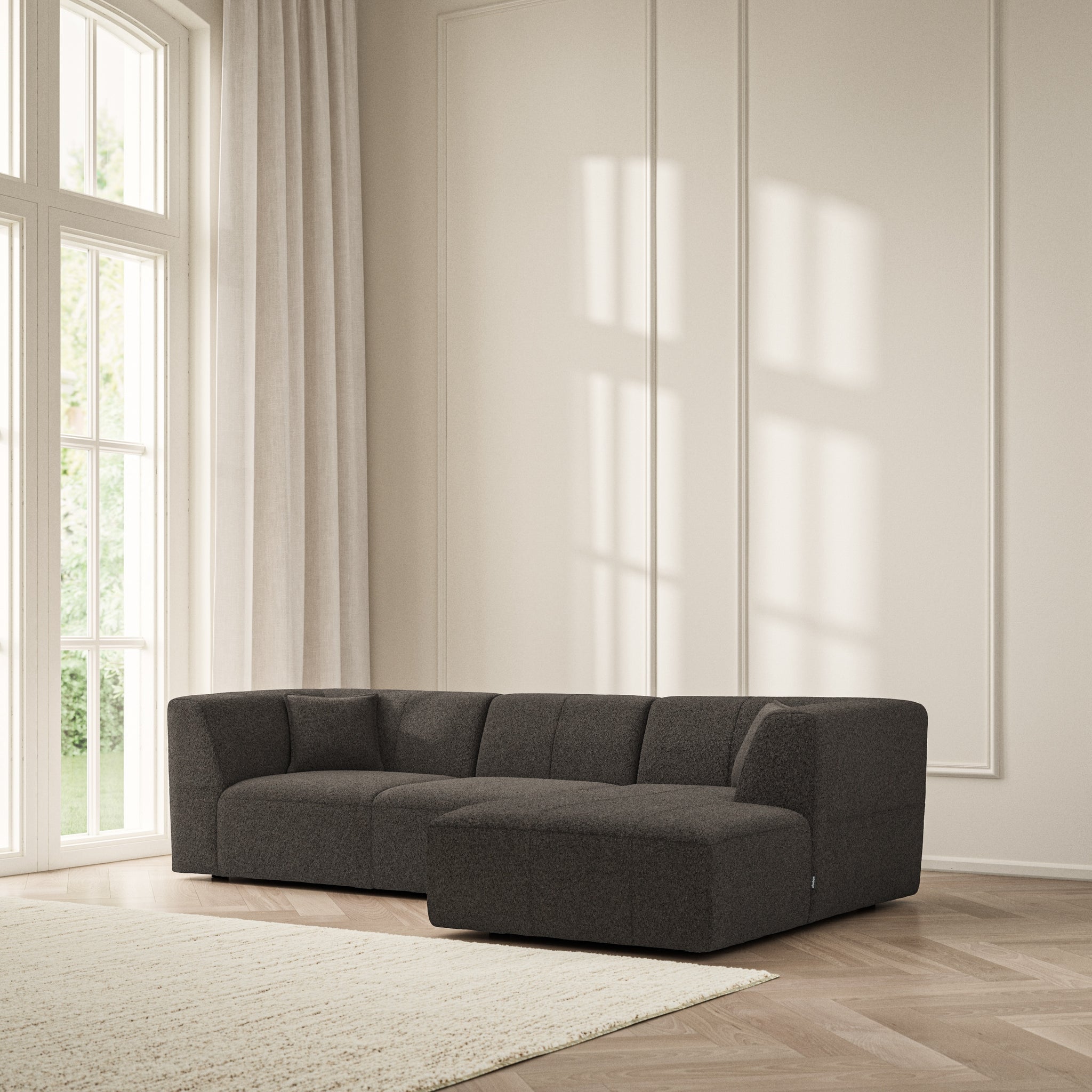 Maison Chaise Sofa RHF - Soft Teddy
