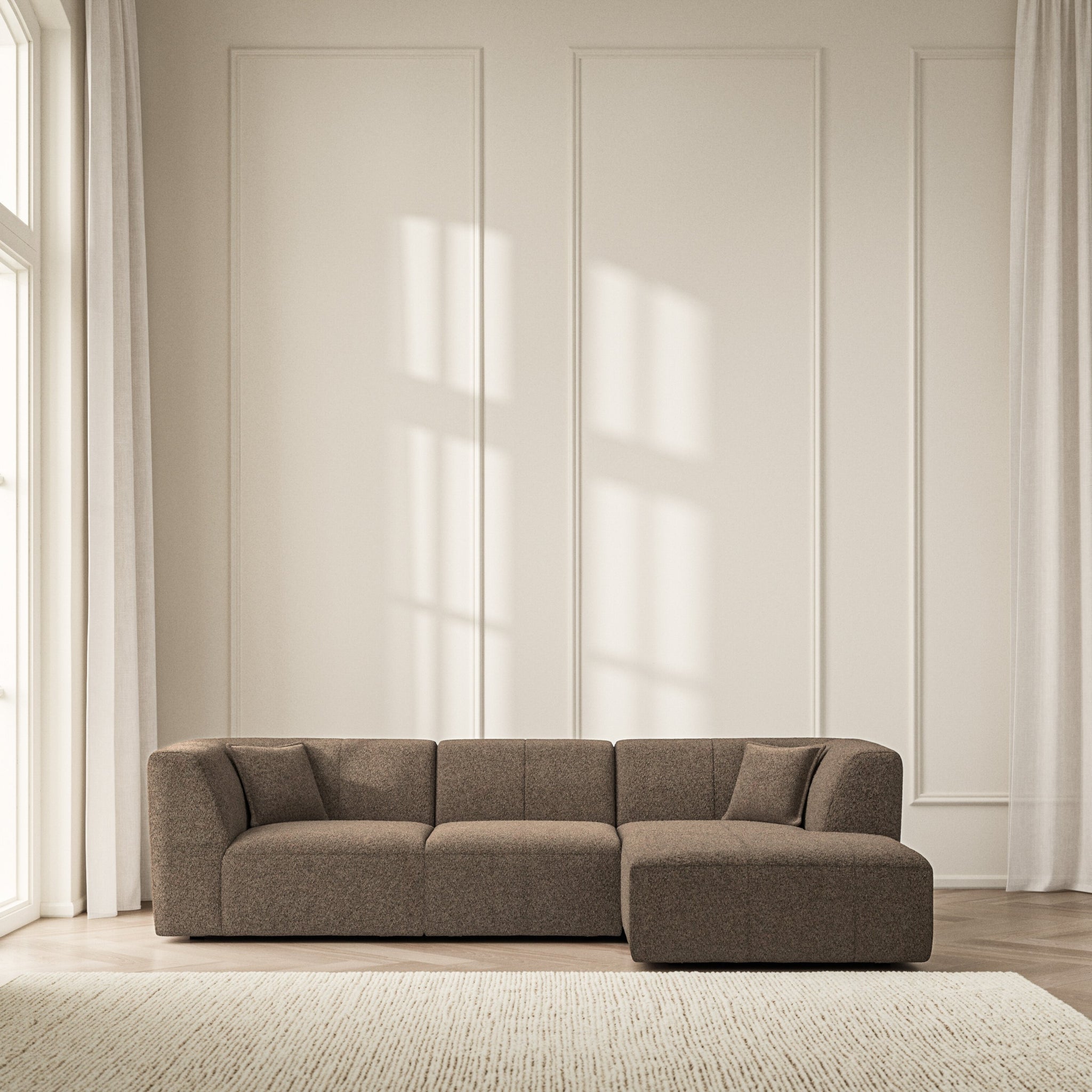 Maison Chaise Sofa RHF - Soft Teddy