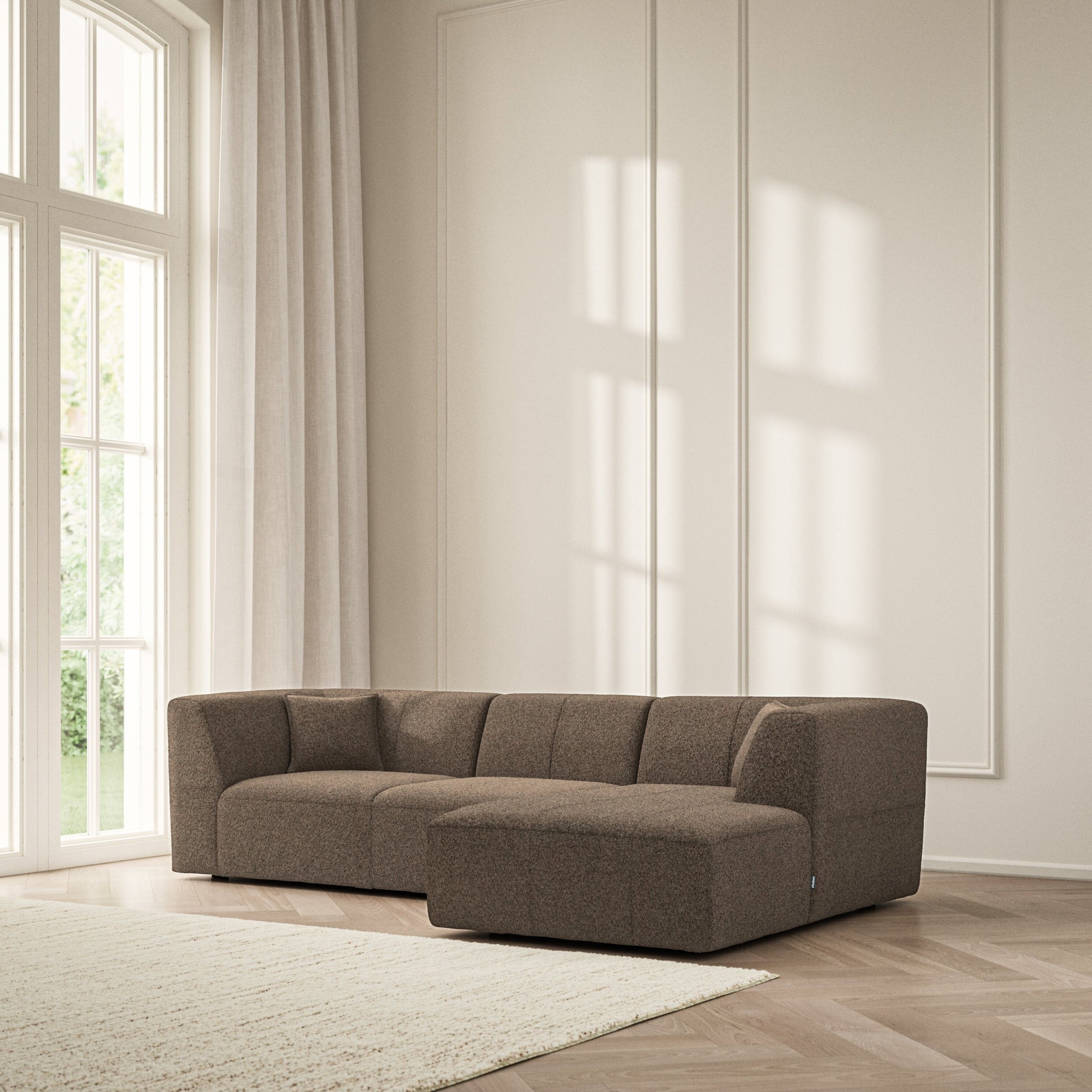 Maison Chaise Sofa RHF - Soft Teddy