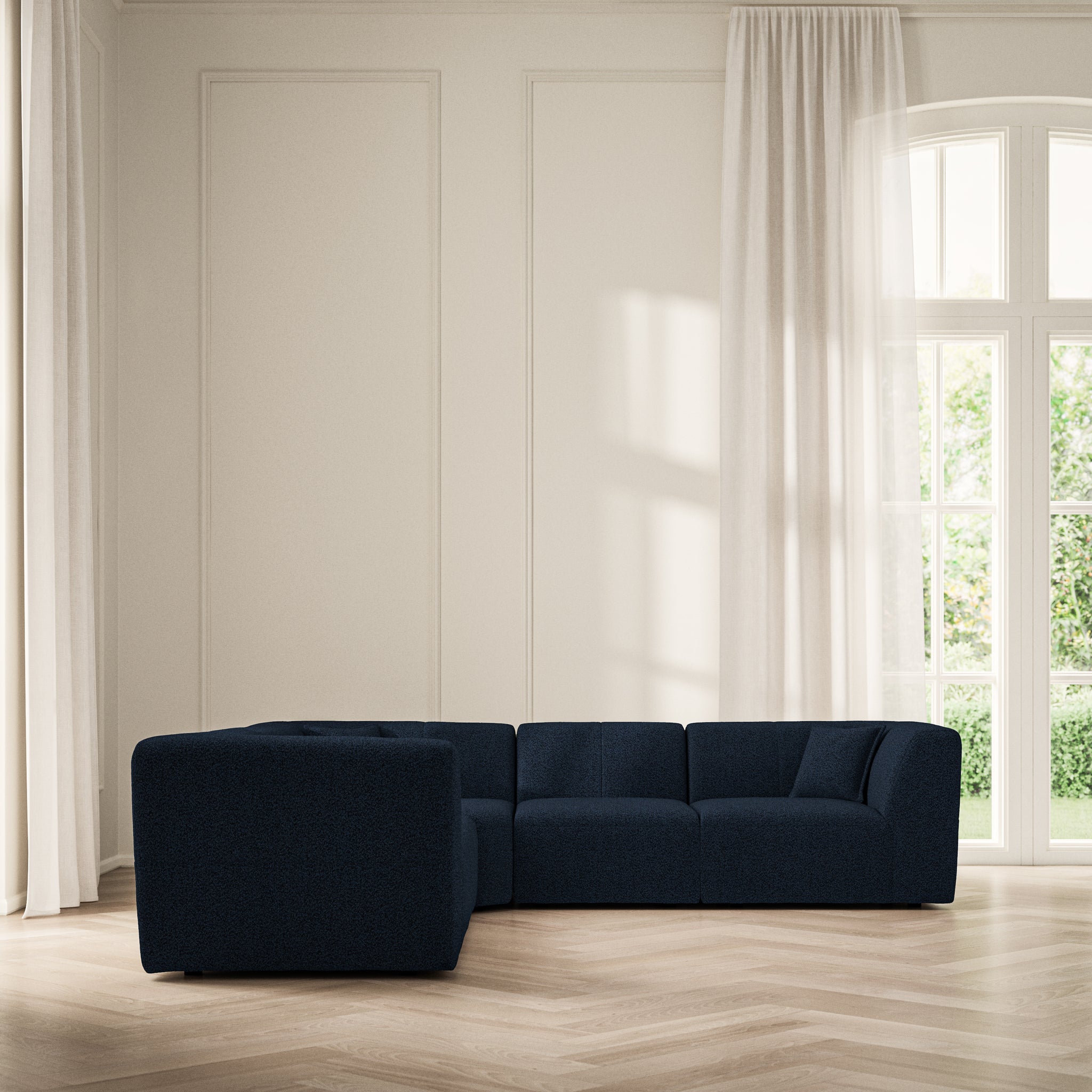 Maison Large Corner - Bouclé