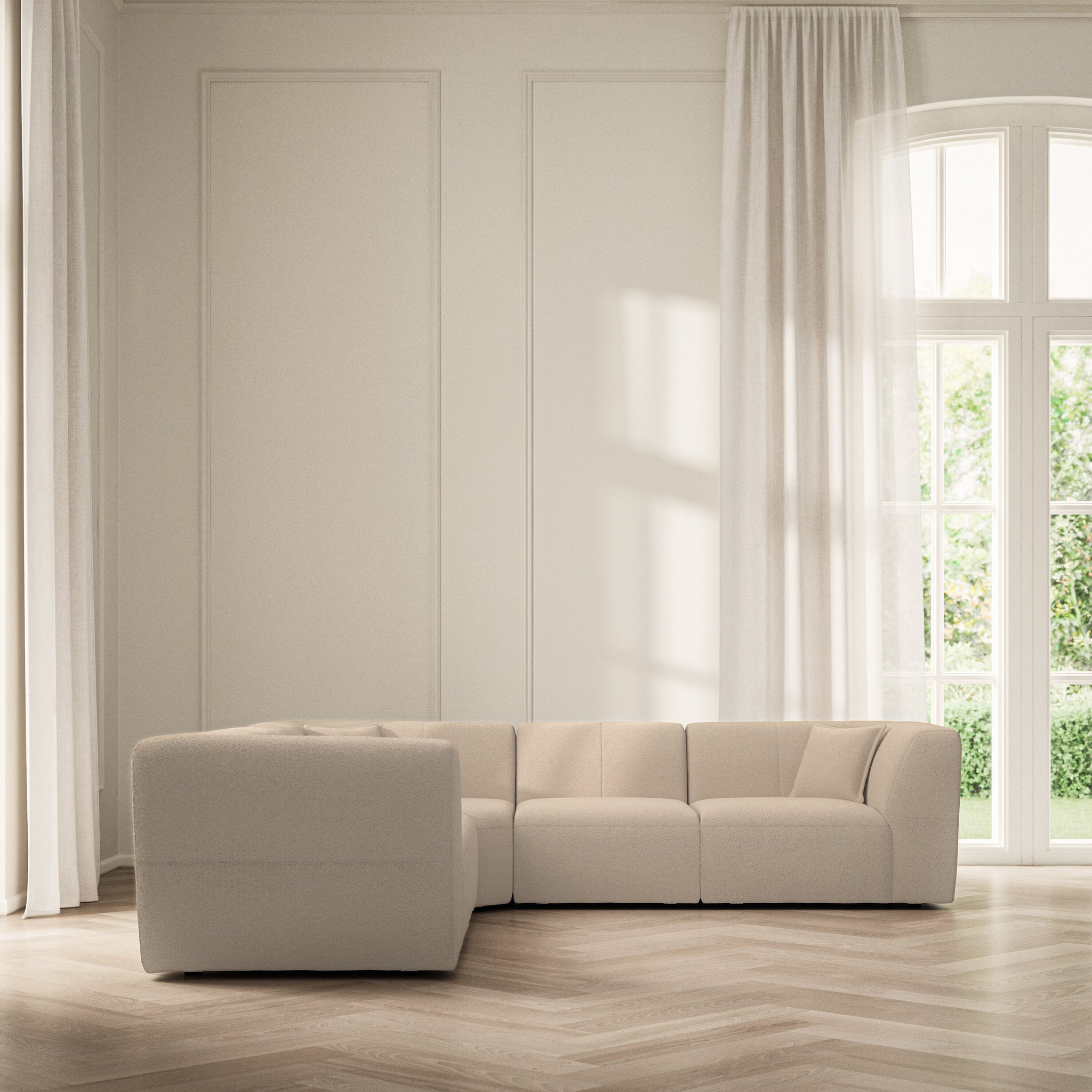 Maison Large Corner - Soft Teddy