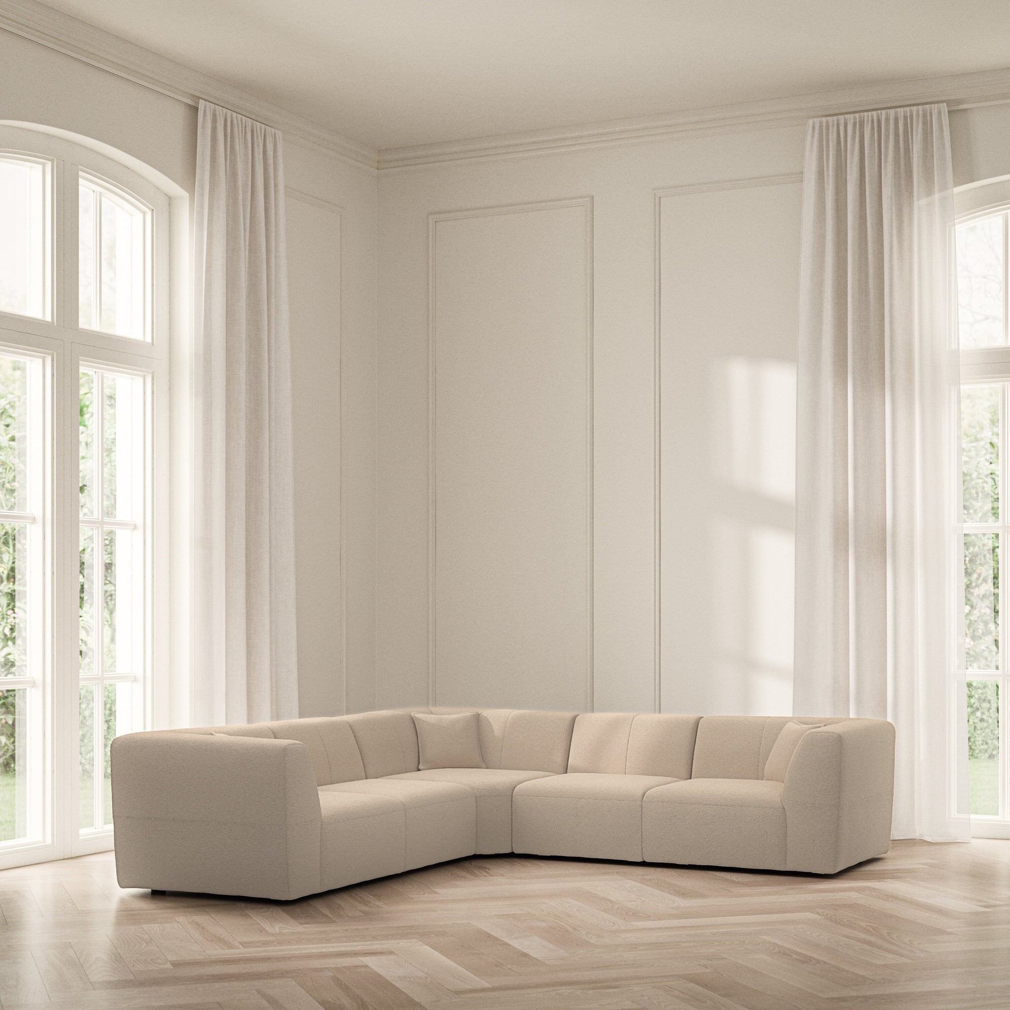 Maison Large Corner - Soft Teddy