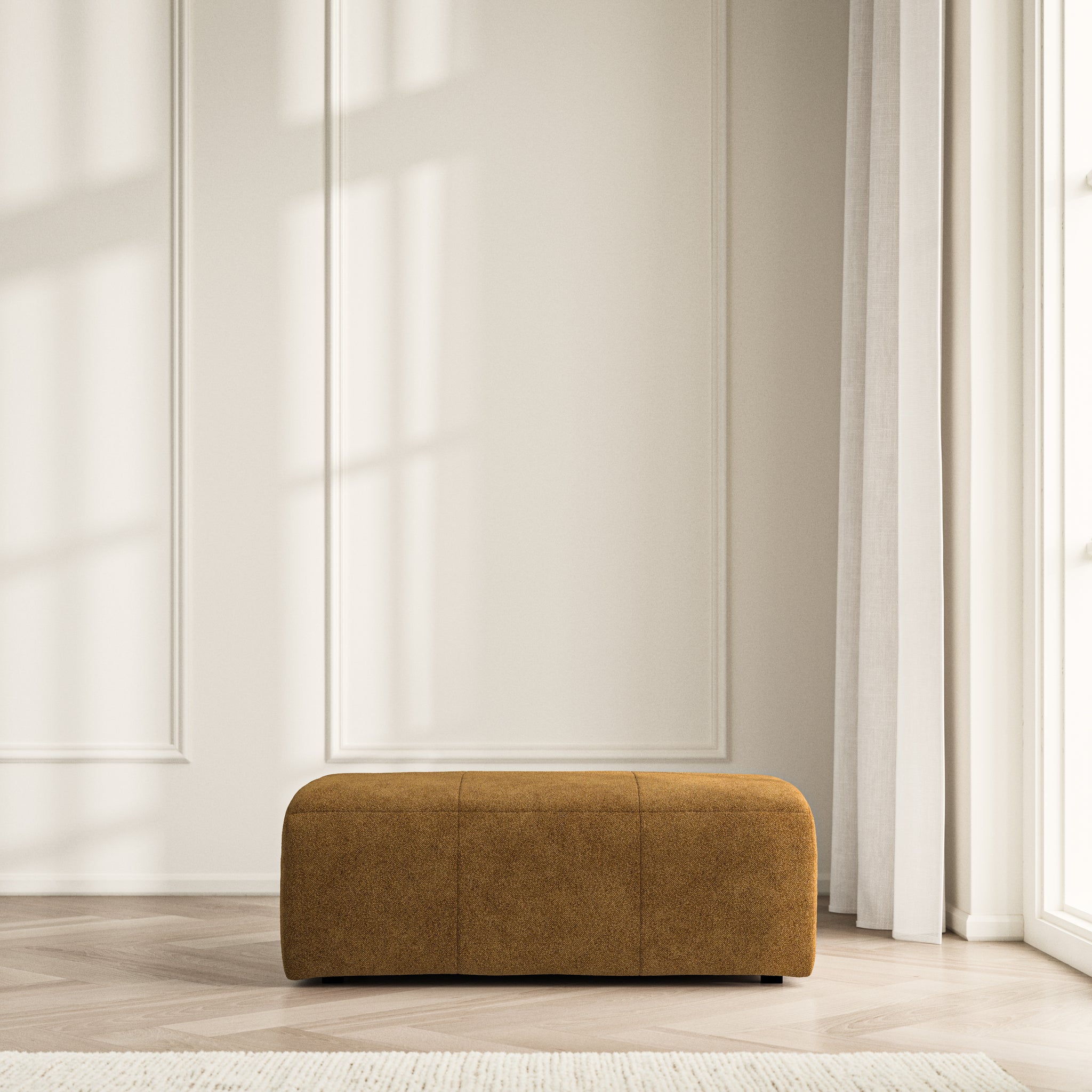 Maison Footstool Large - Soft Bouclé