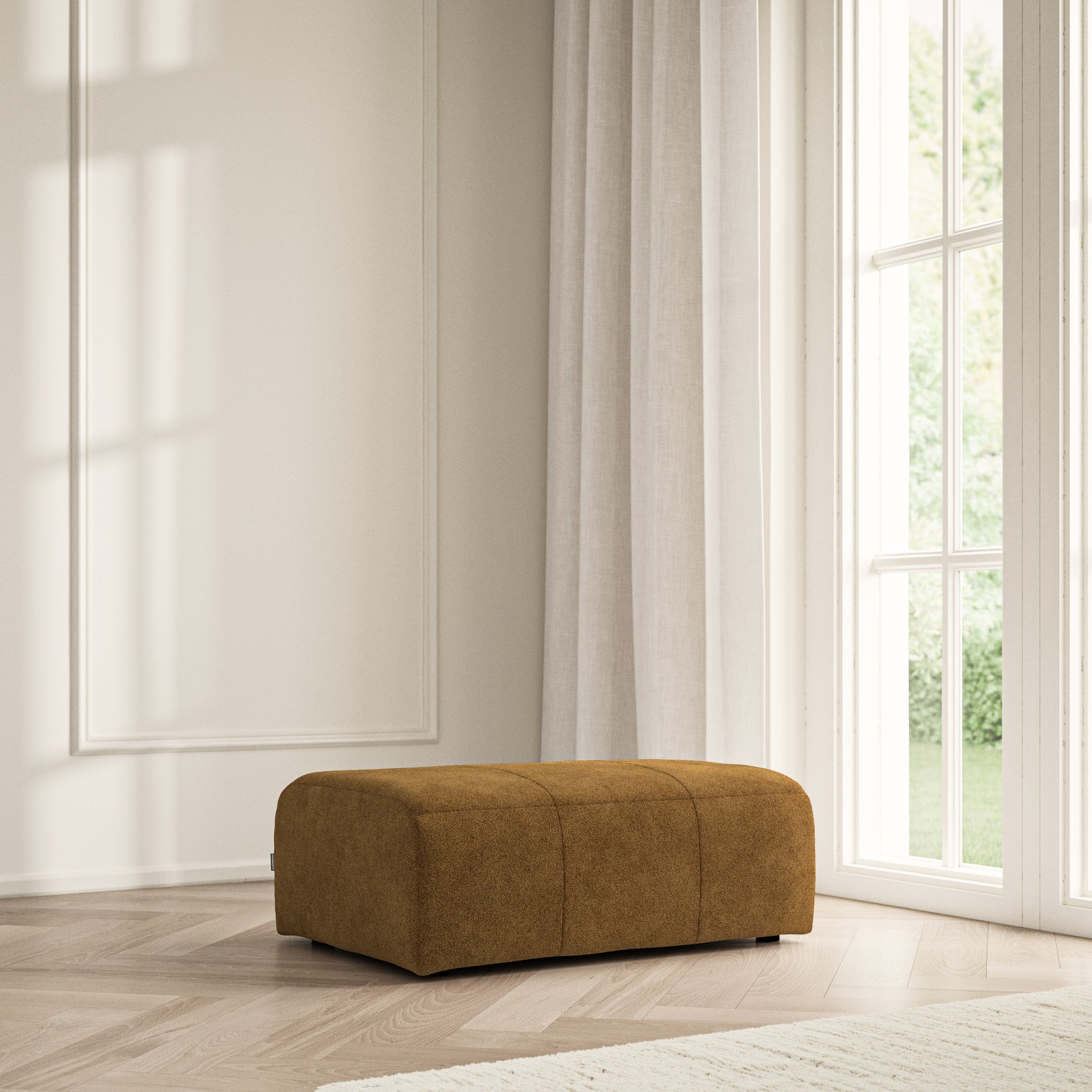 Maison Footstool Large - Soft Bouclé