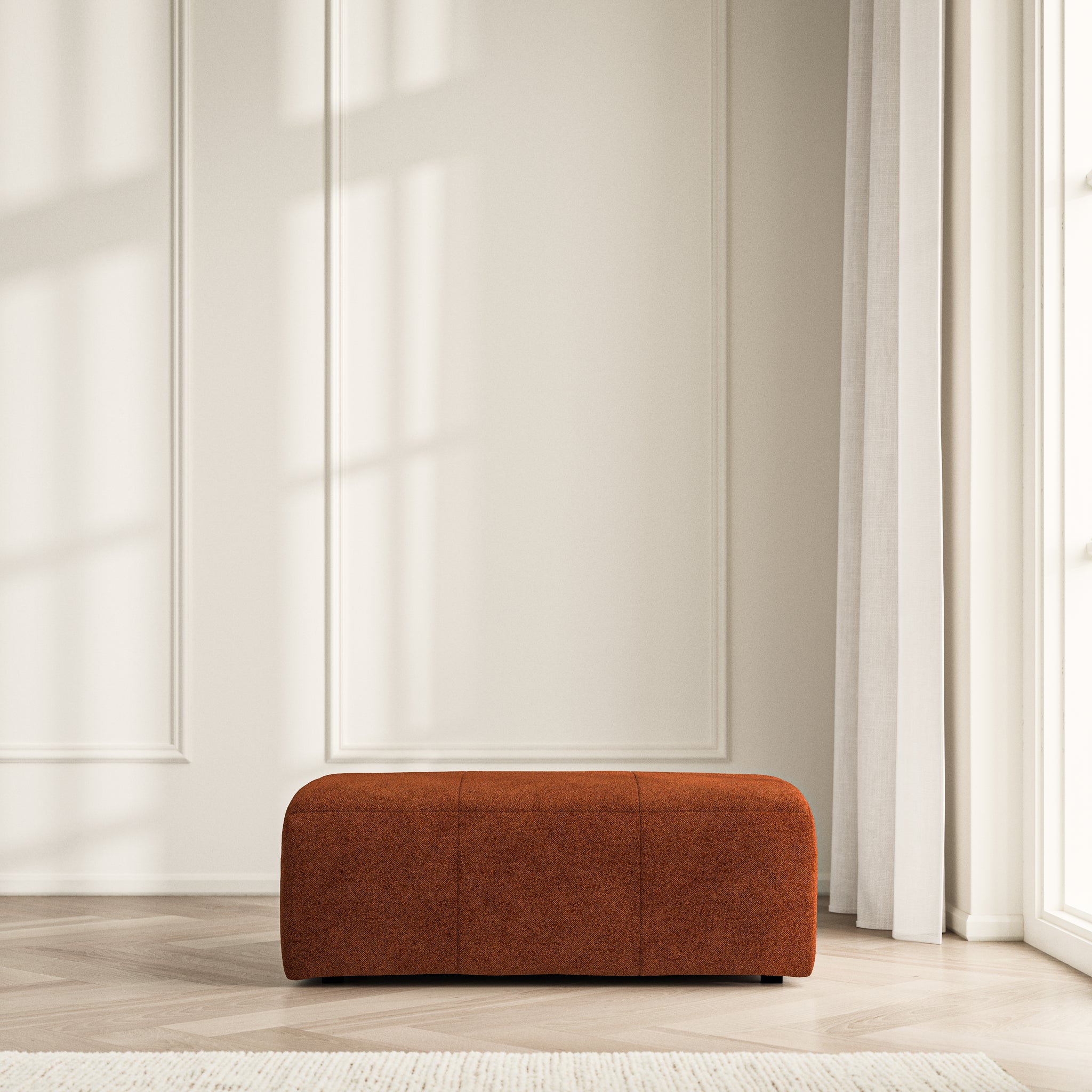 Maison Footstool Large - Soft Bouclé