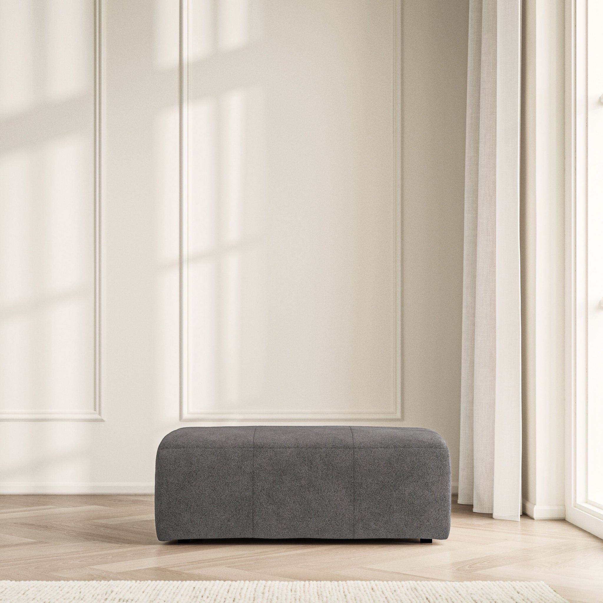 Maison Footstool Large - Soft Bouclé