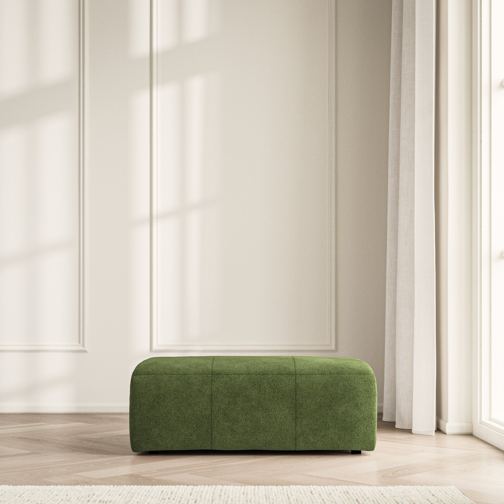 Maison Footstool Large - Soft Bouclé