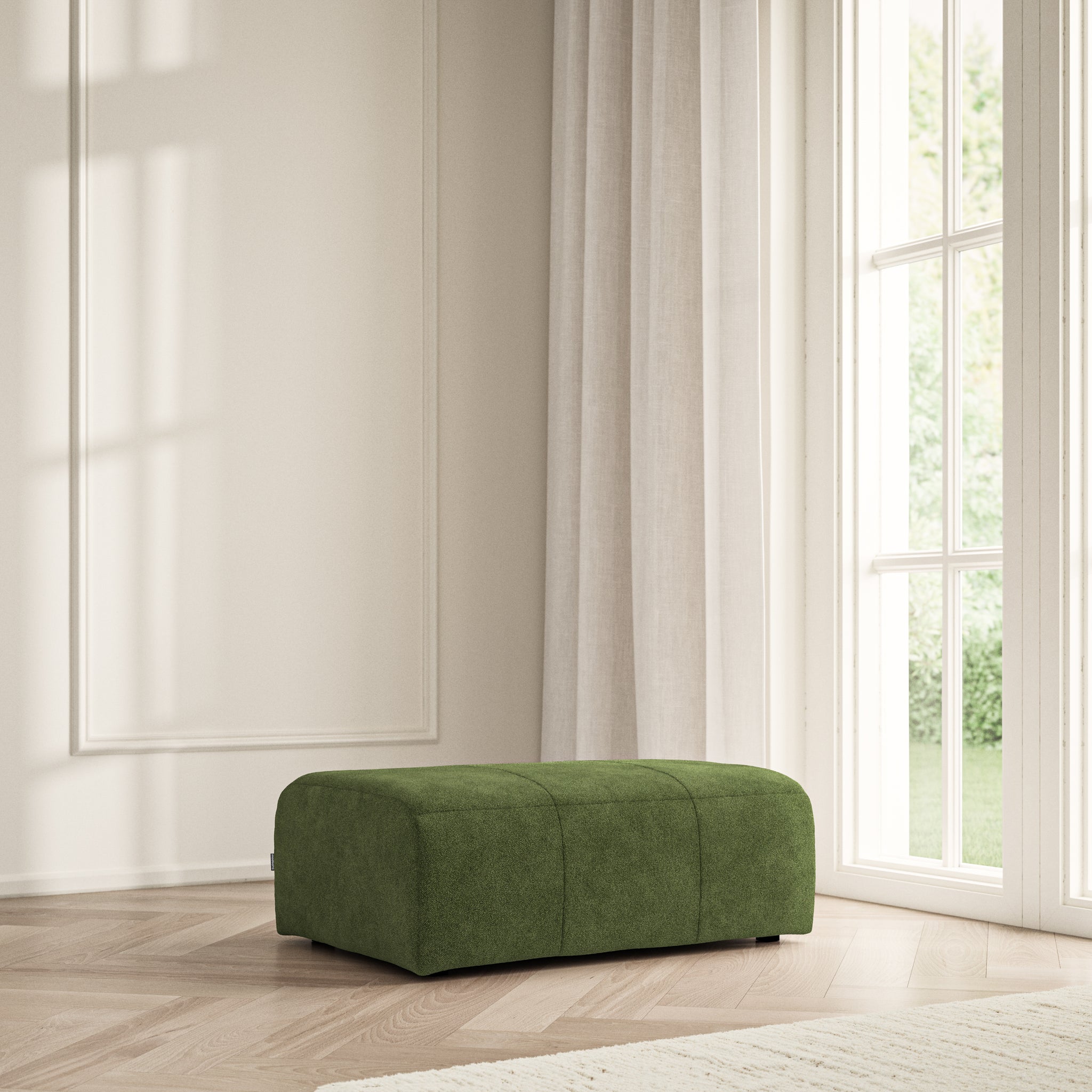 Maison Footstool Large - Soft Bouclé