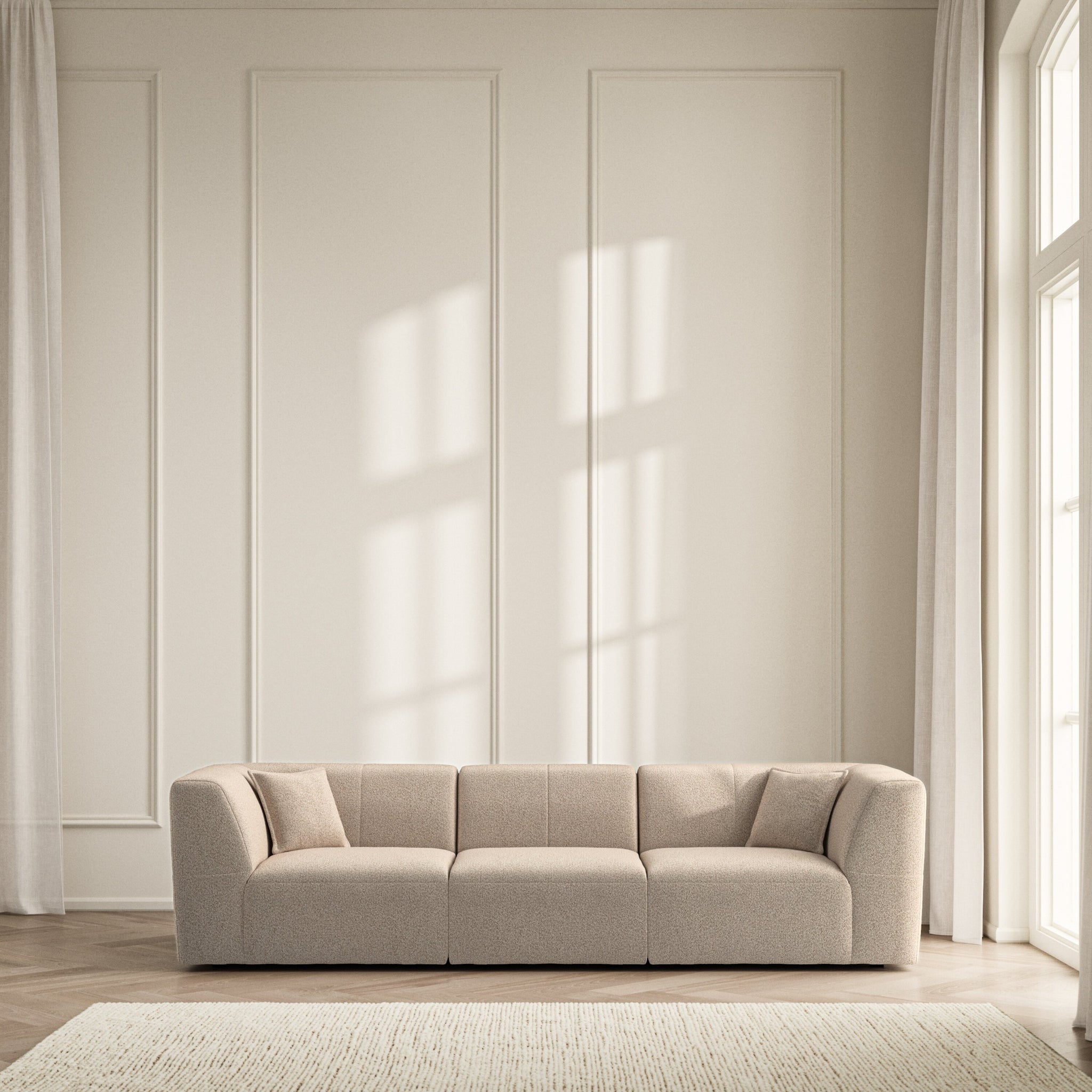 Maison Large Sofa - Bouclé