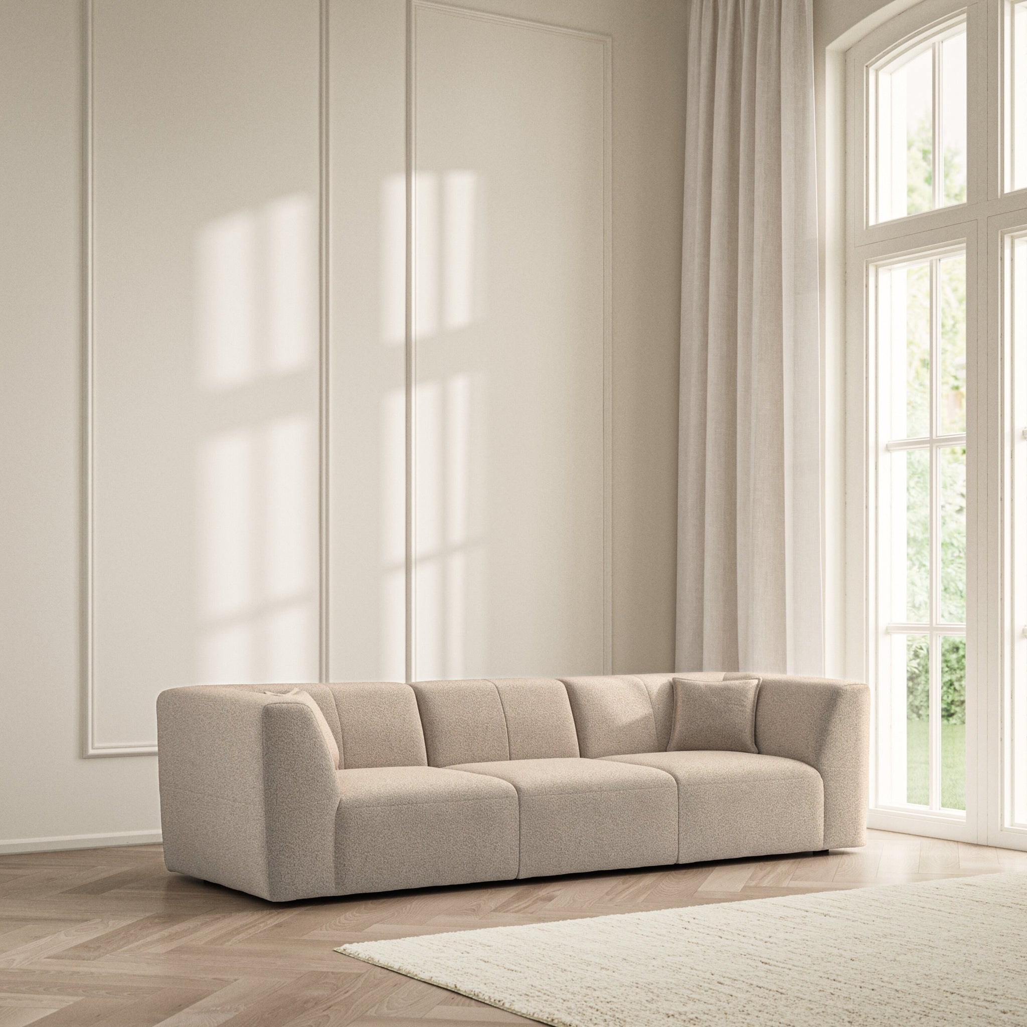 Maison Large Sofa - Bouclé