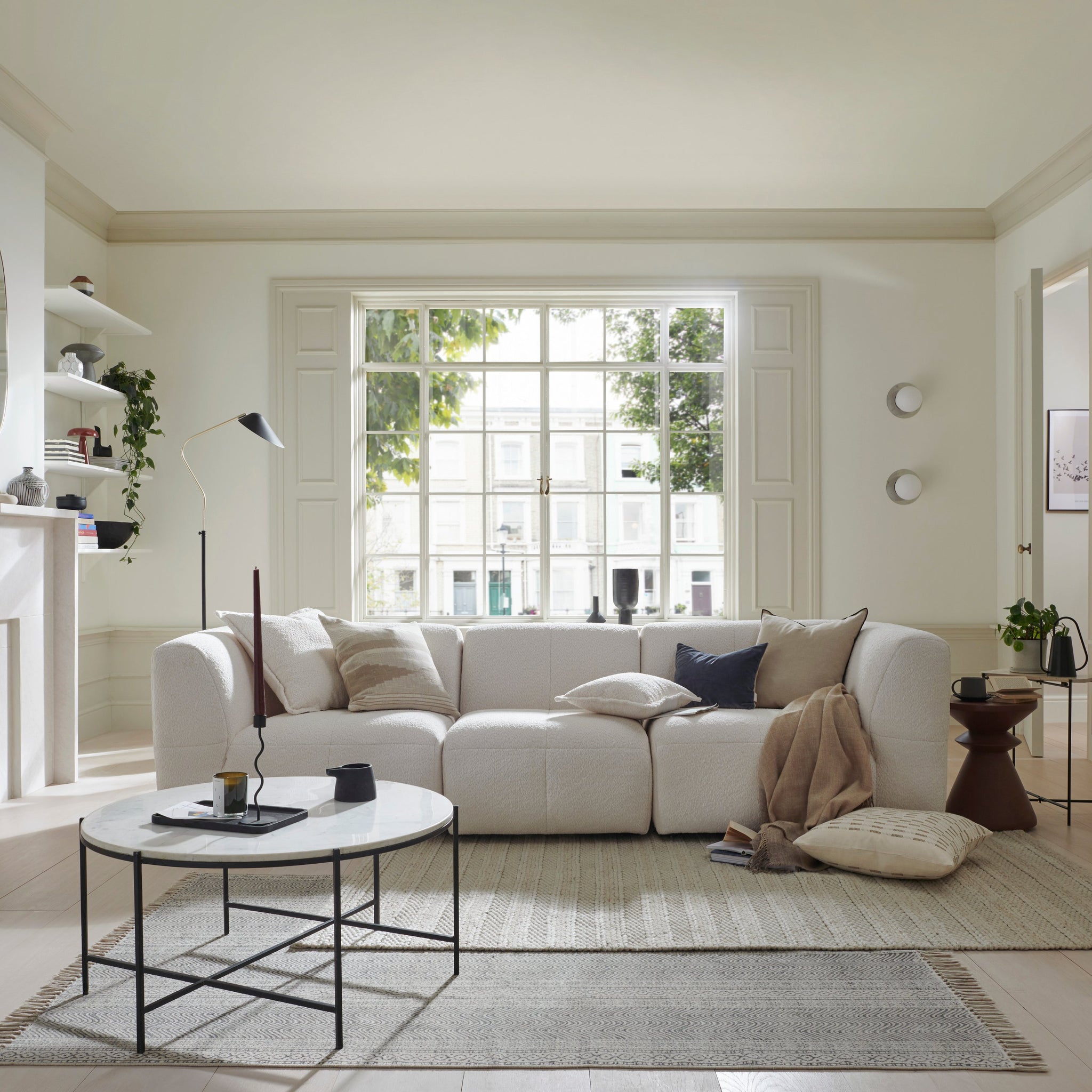 Maison Large Sofa - Bouclé
