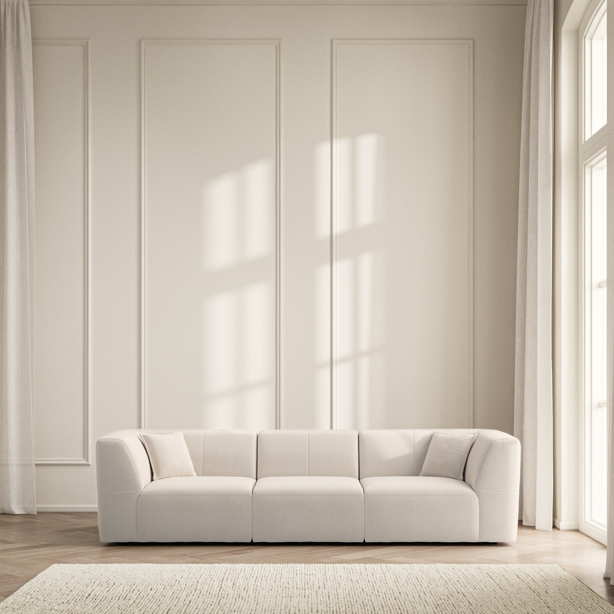 Maison Large Sofa - Bouclé