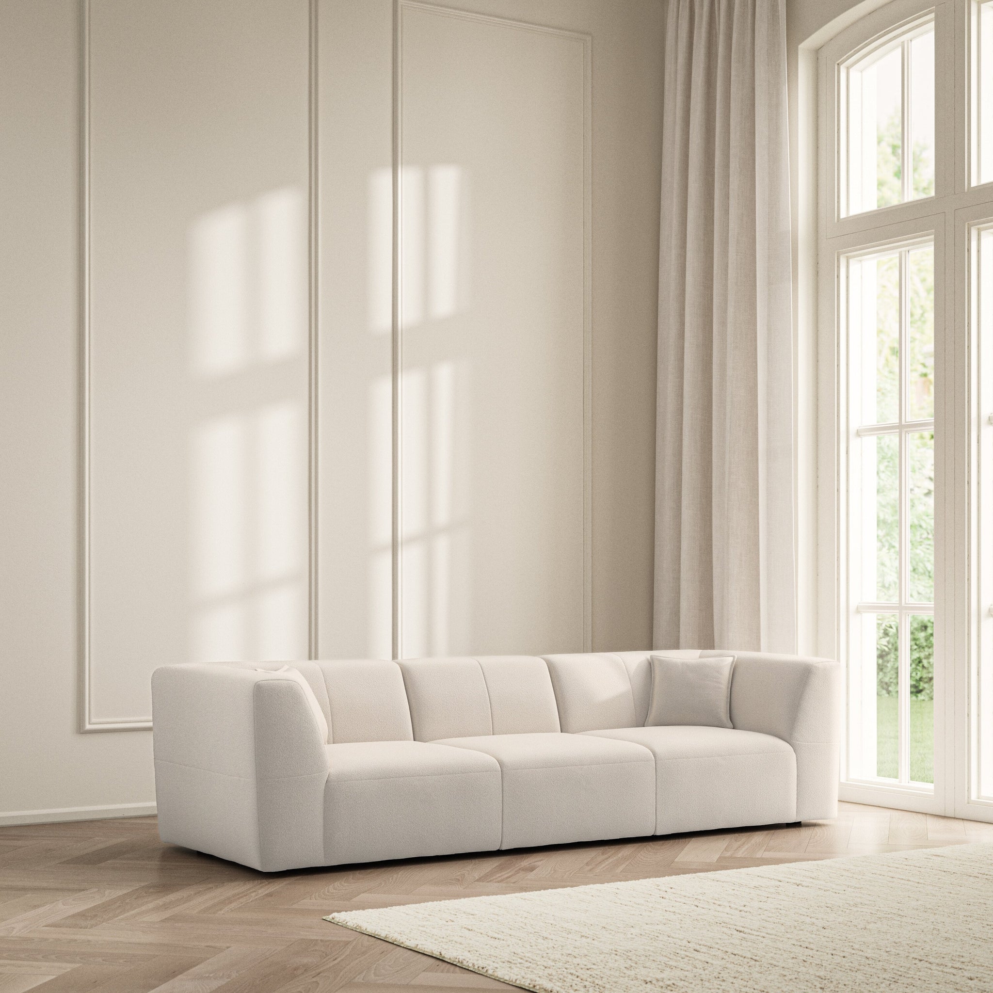 Maison Large Sofa - Bouclé