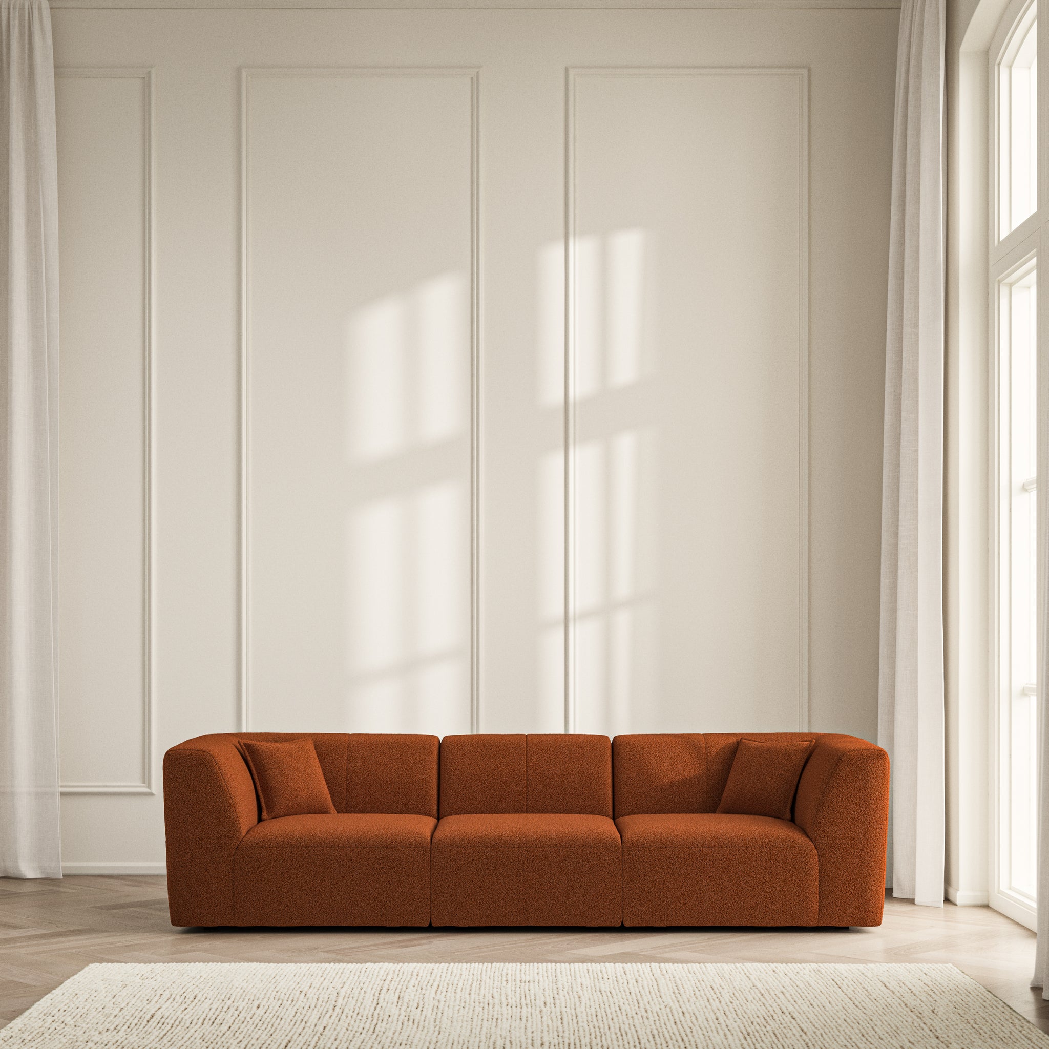 Maison Large Sofa - Bouclé