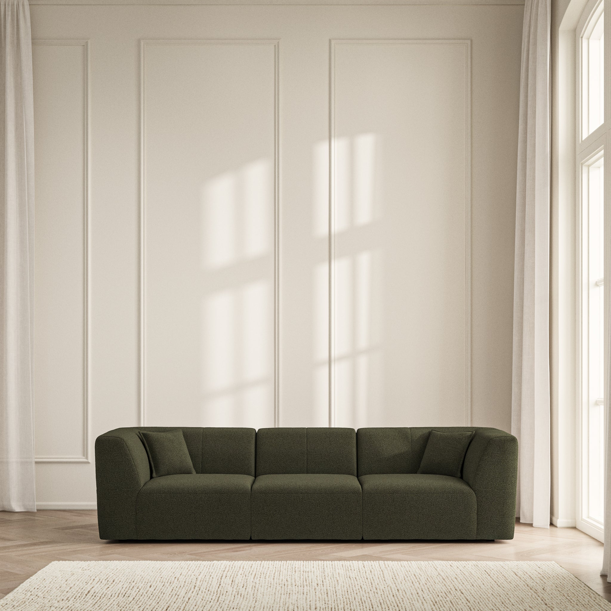 Maison Large Sofa - Bouclé