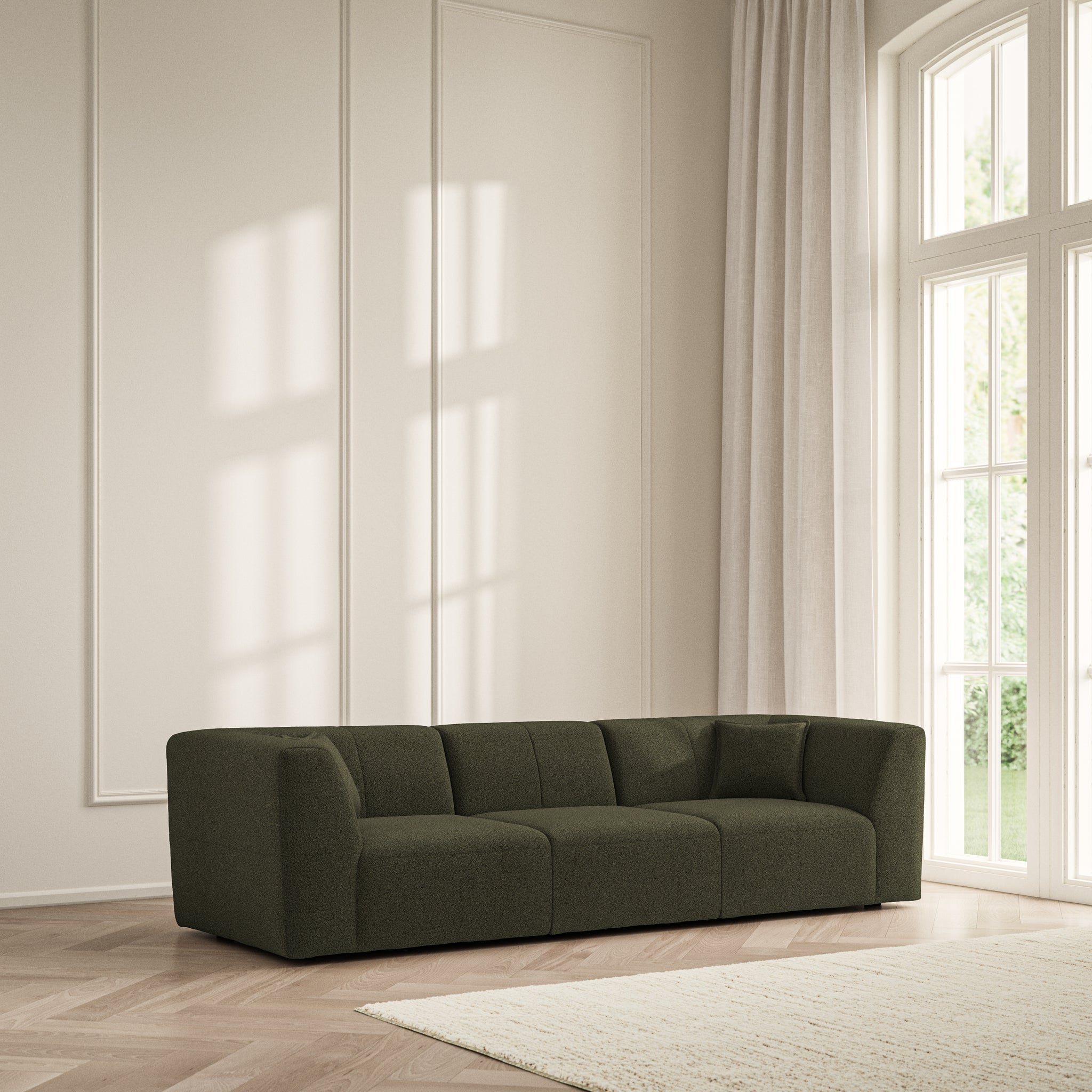 Maison Large Sofa - Bouclé