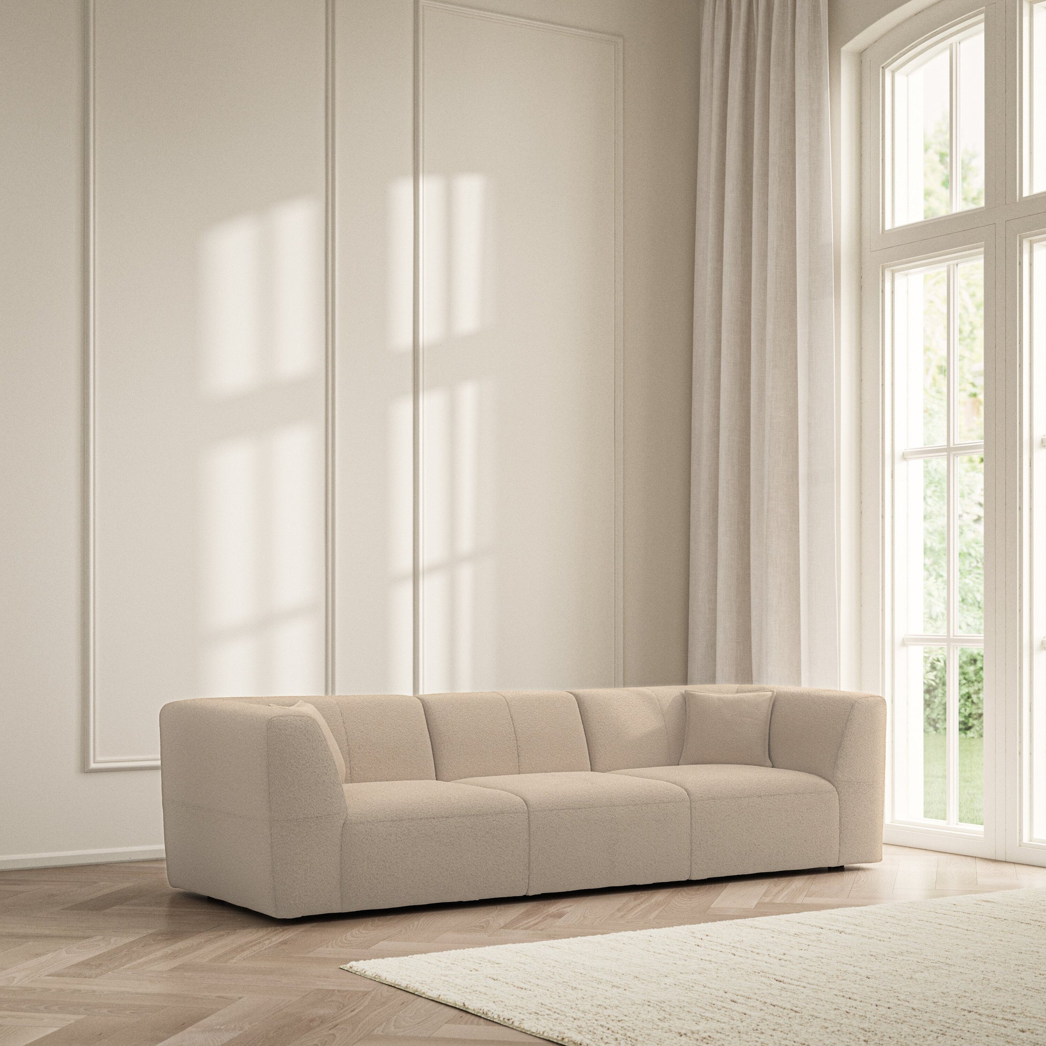 Maison Large Sofa - Soft Teddy