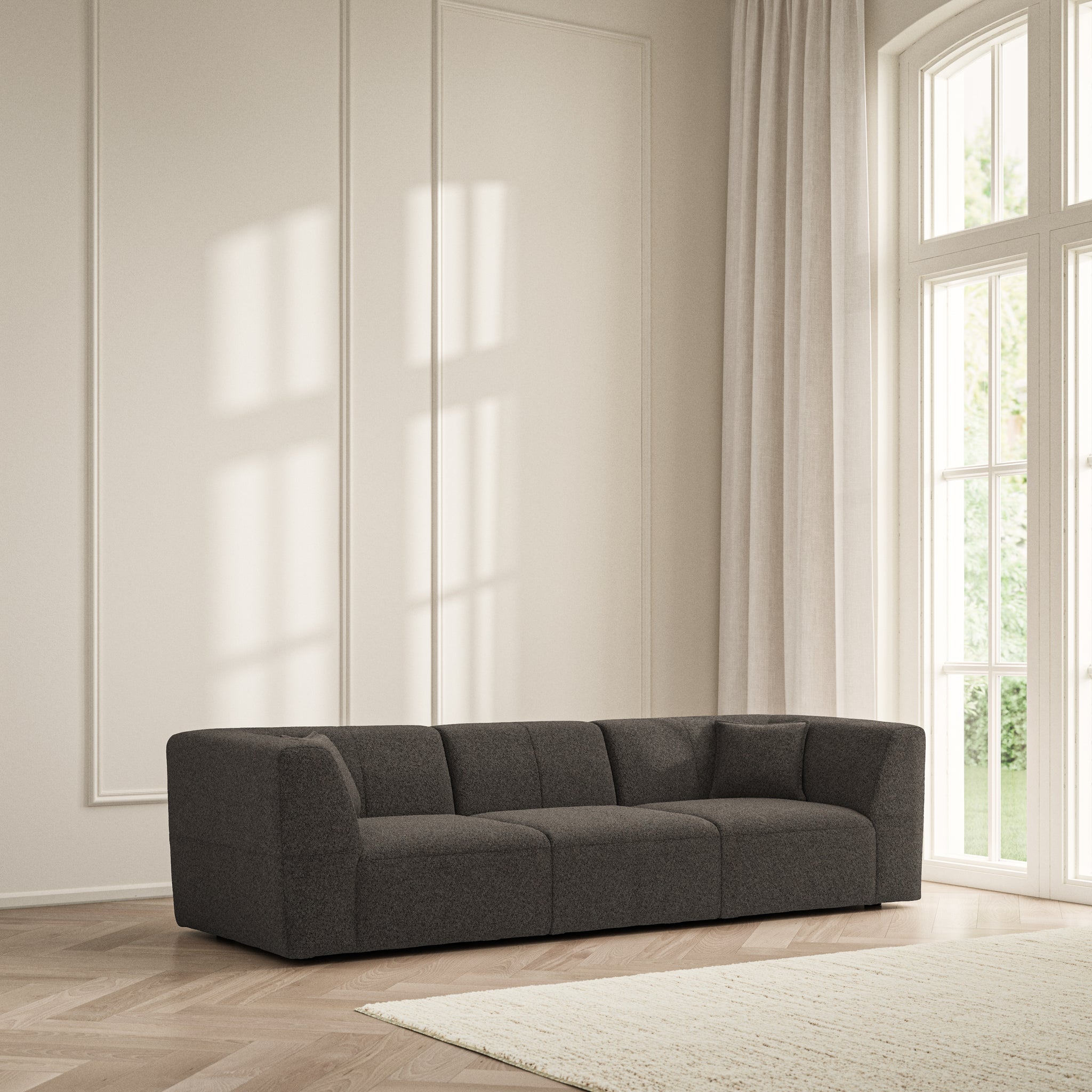 Maison Large Sofa - Soft Teddy