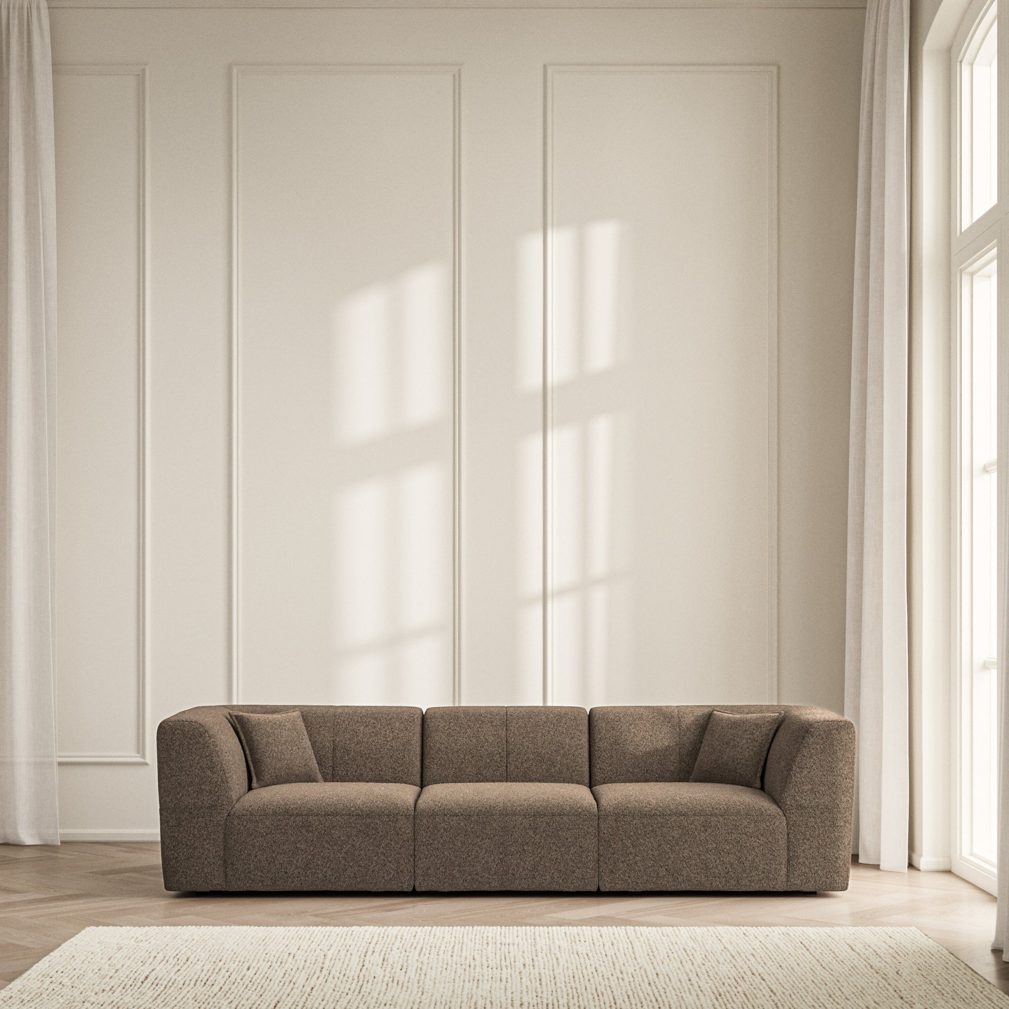Maison Large Sofa - Soft Teddy