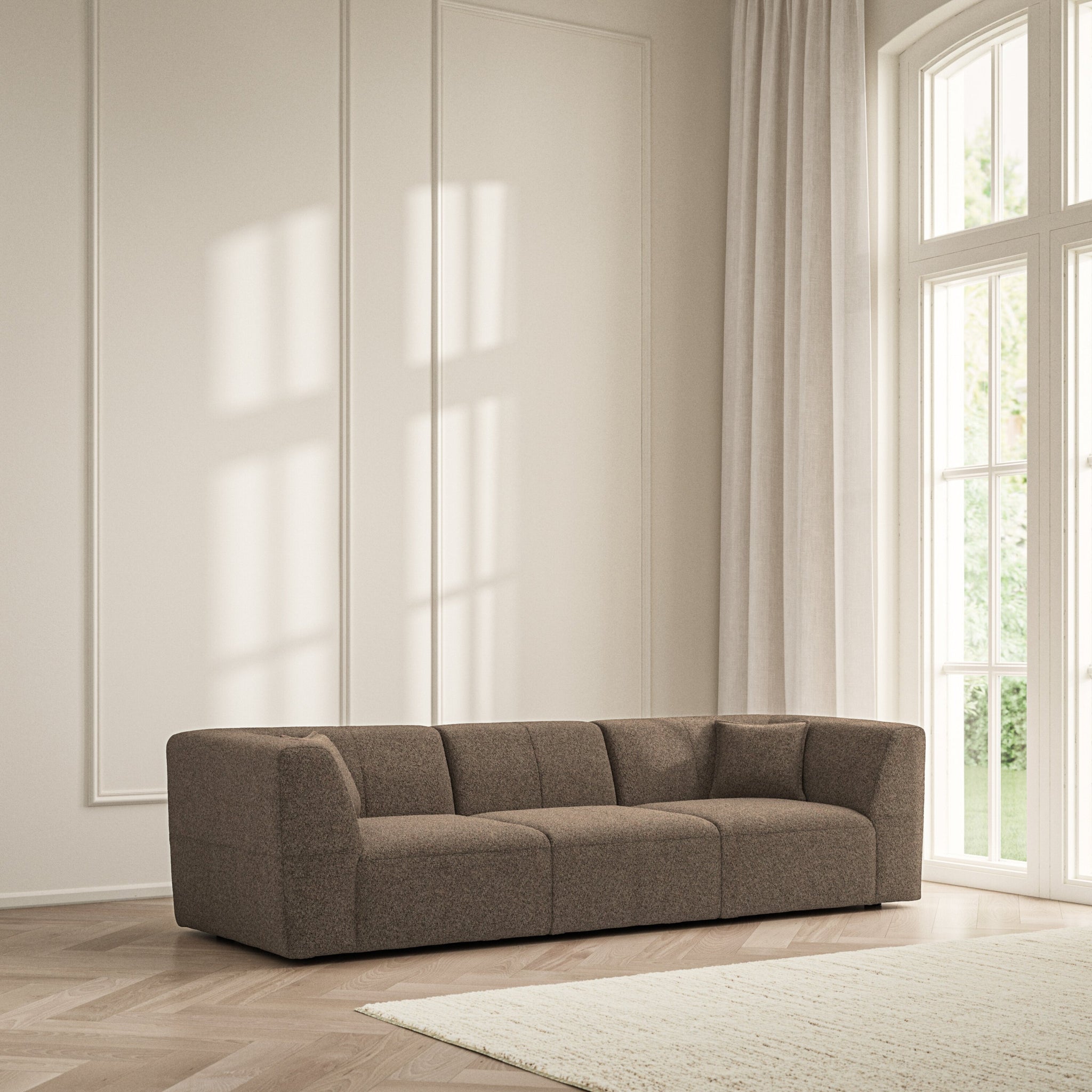 Maison Large Sofa - Soft Teddy