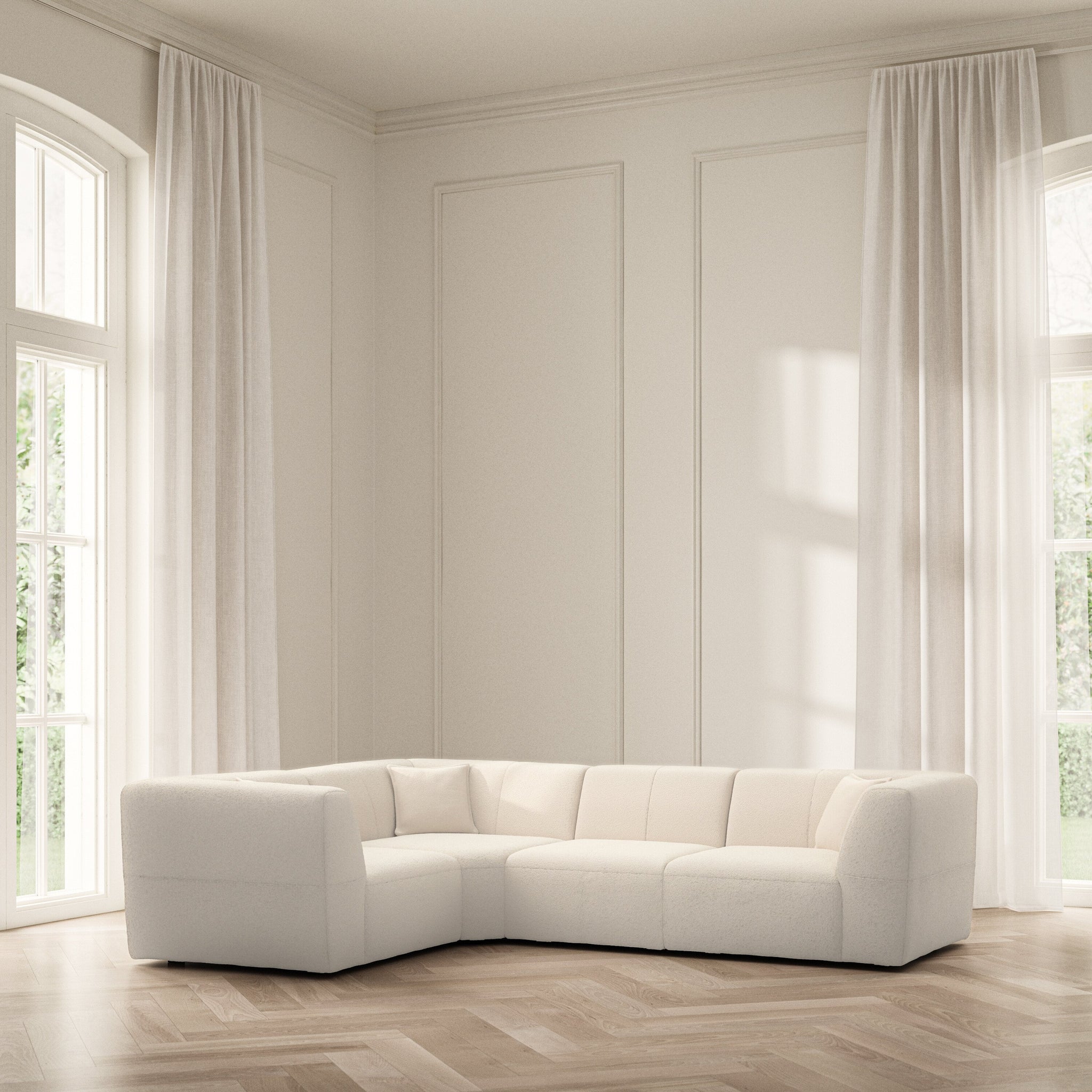 Maison Medium Corner - Soft Teddy