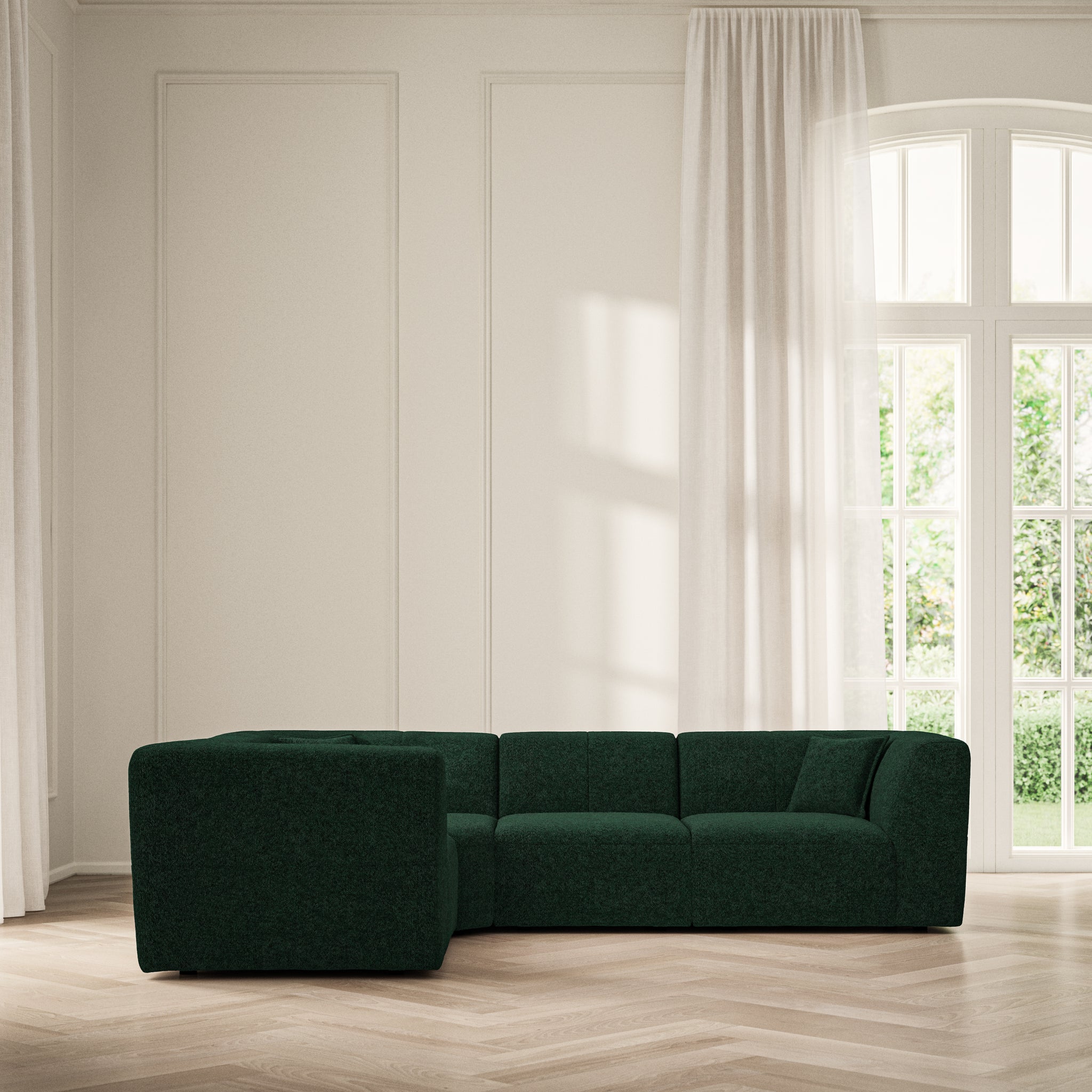 Maison Medium Corner - Soft Teddy