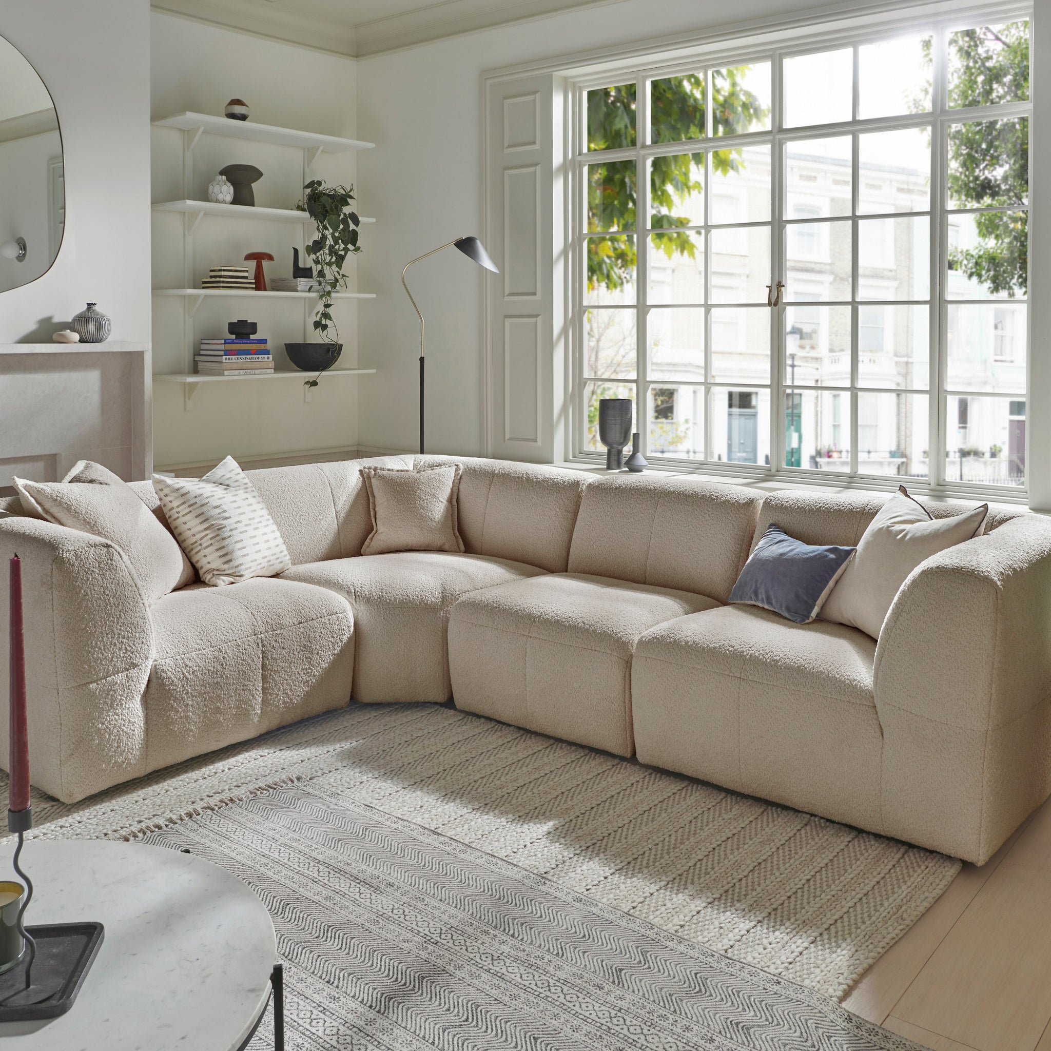 Maison Medium Corner - Soft Teddy