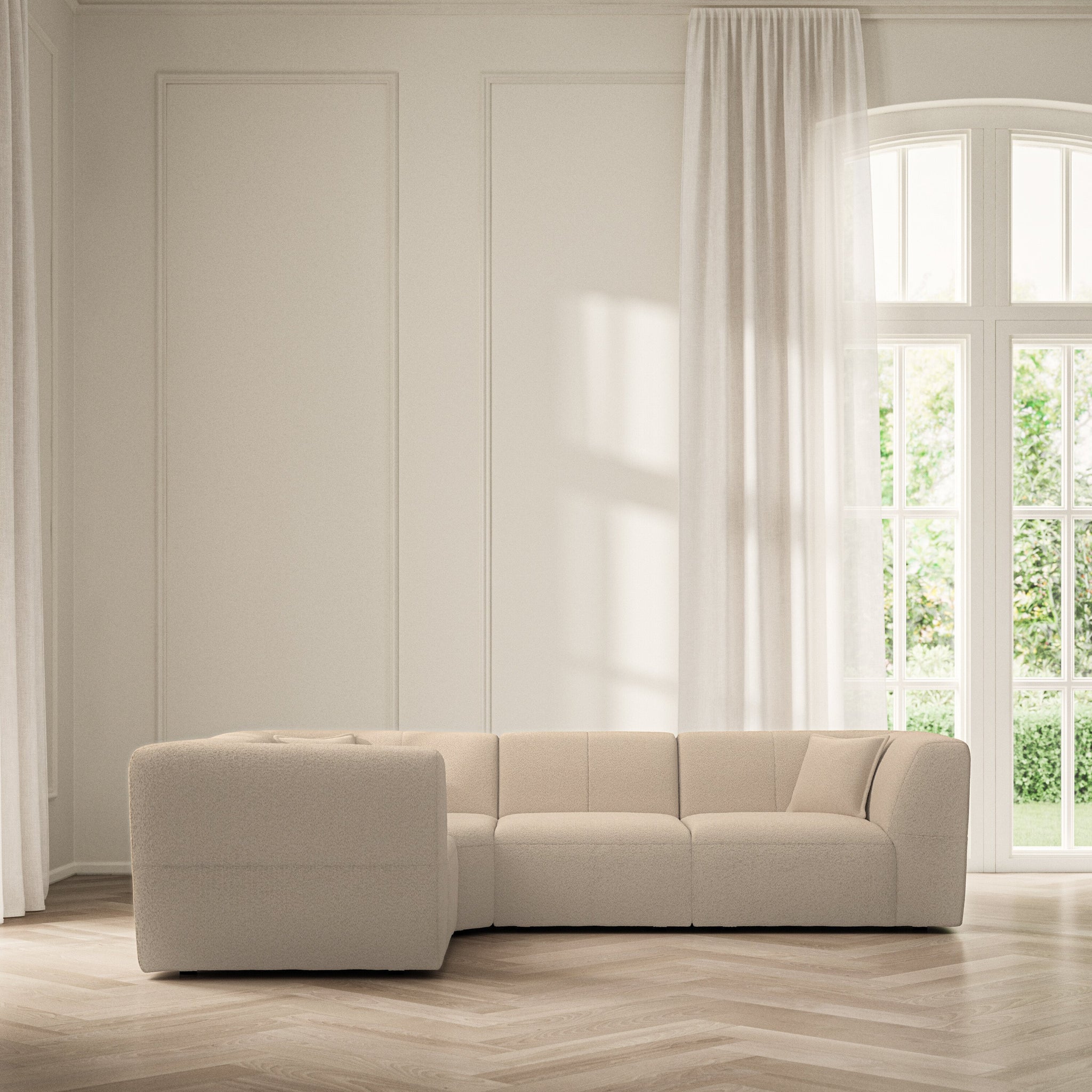 Maison Medium Corner - Soft Teddy