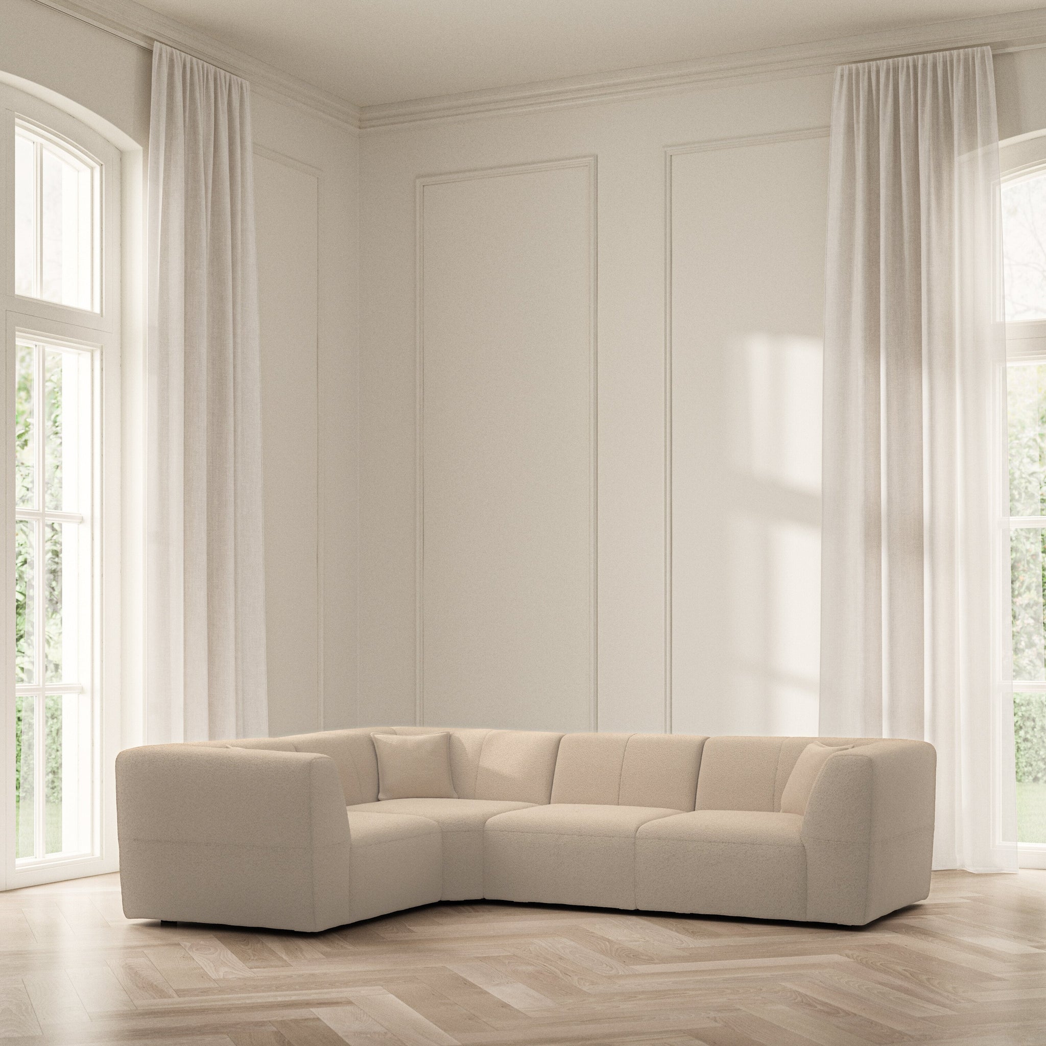 Maison Medium Corner - Soft Teddy