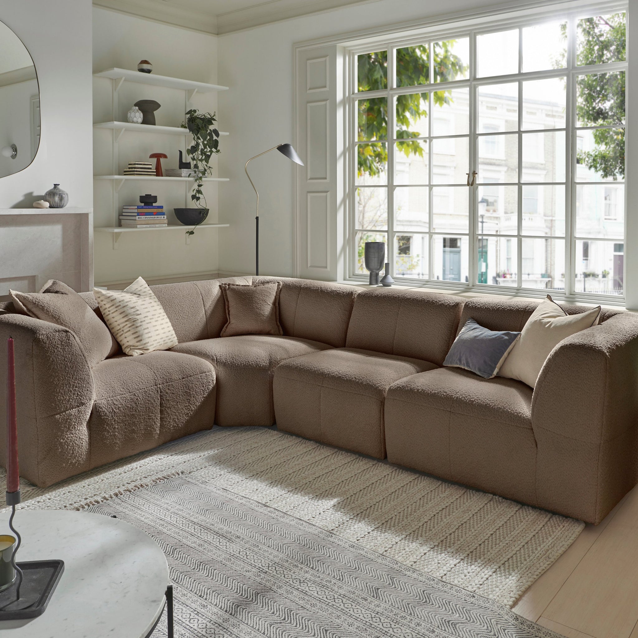 Maison Medium Corner - Soft Teddy