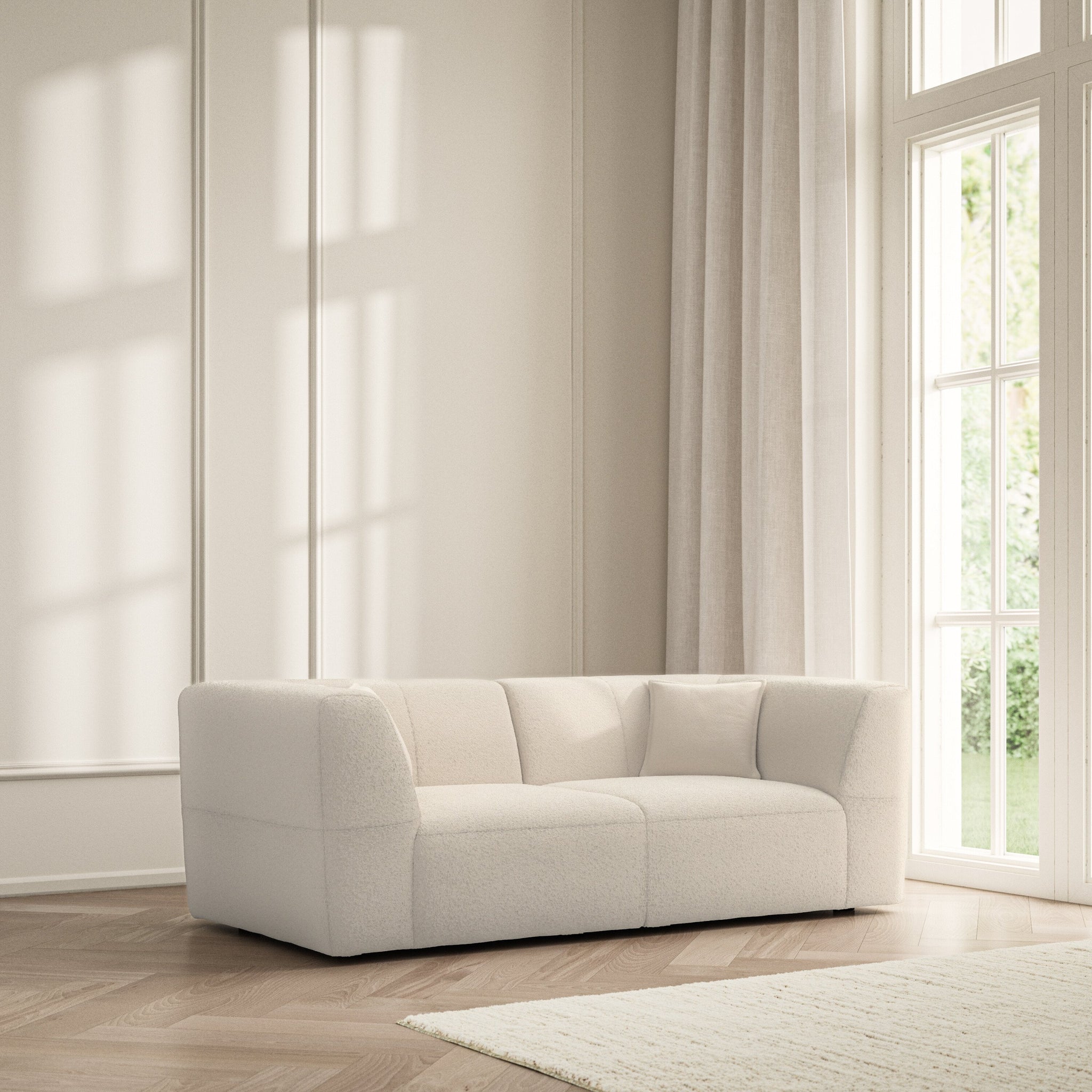 Maison Medium Sofa - Soft Teddy