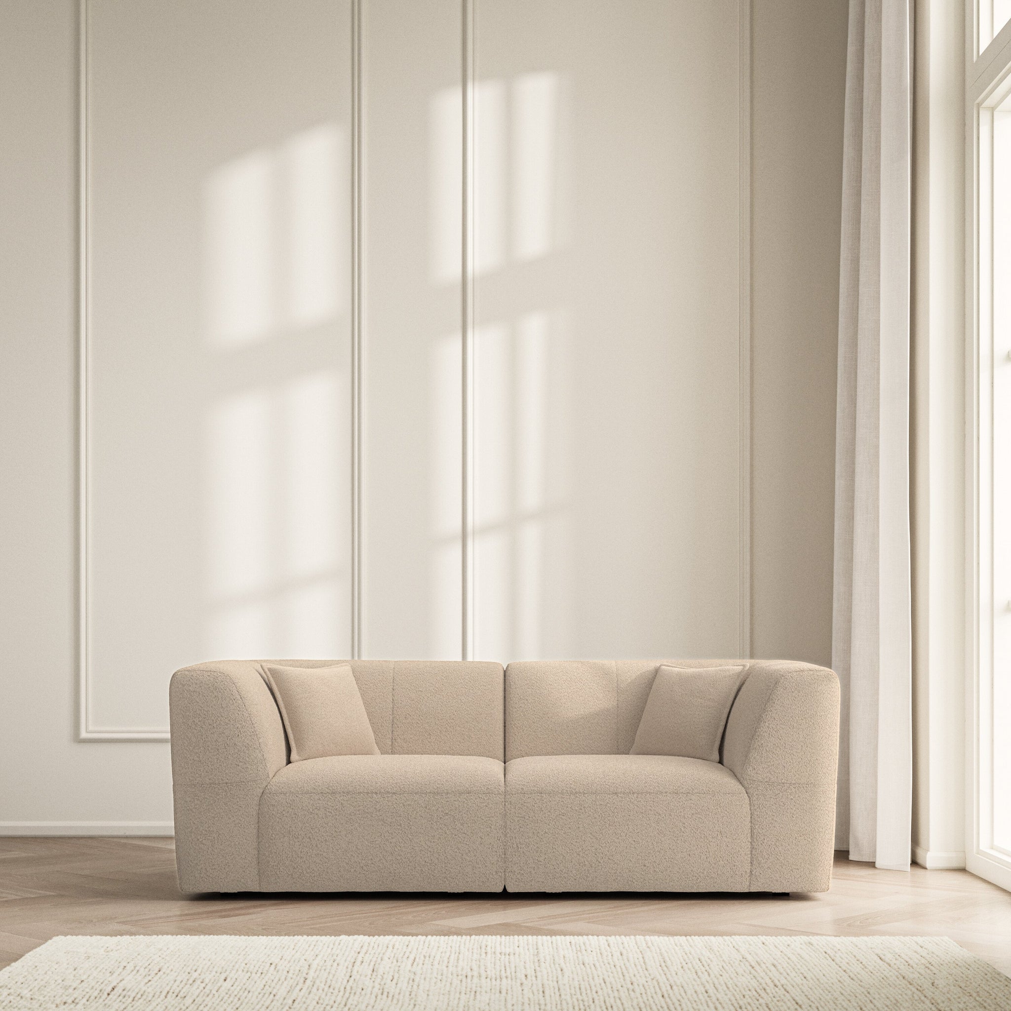 Maison Medium Sofa - Soft Teddy