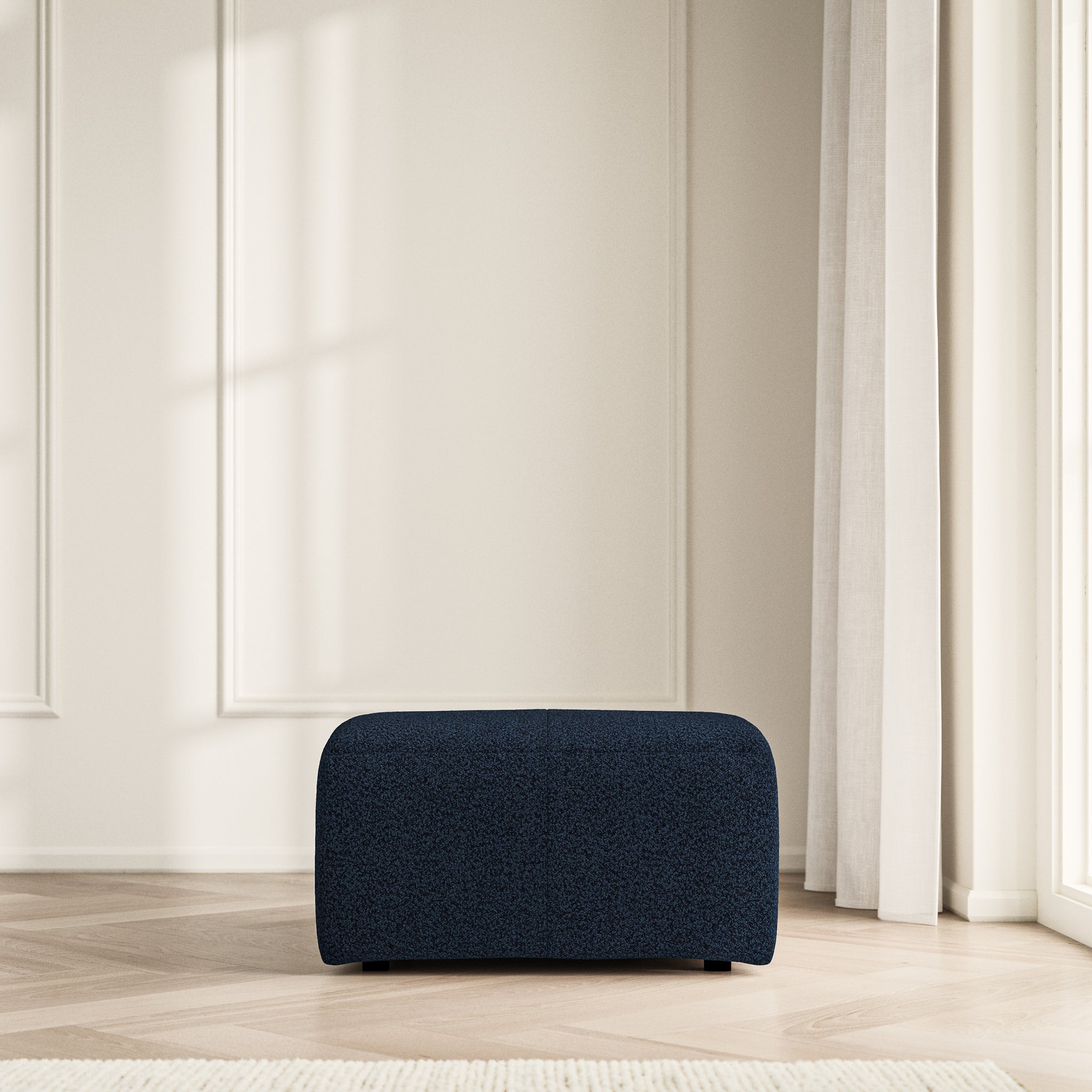 Maison Footstool Small - Bouclé