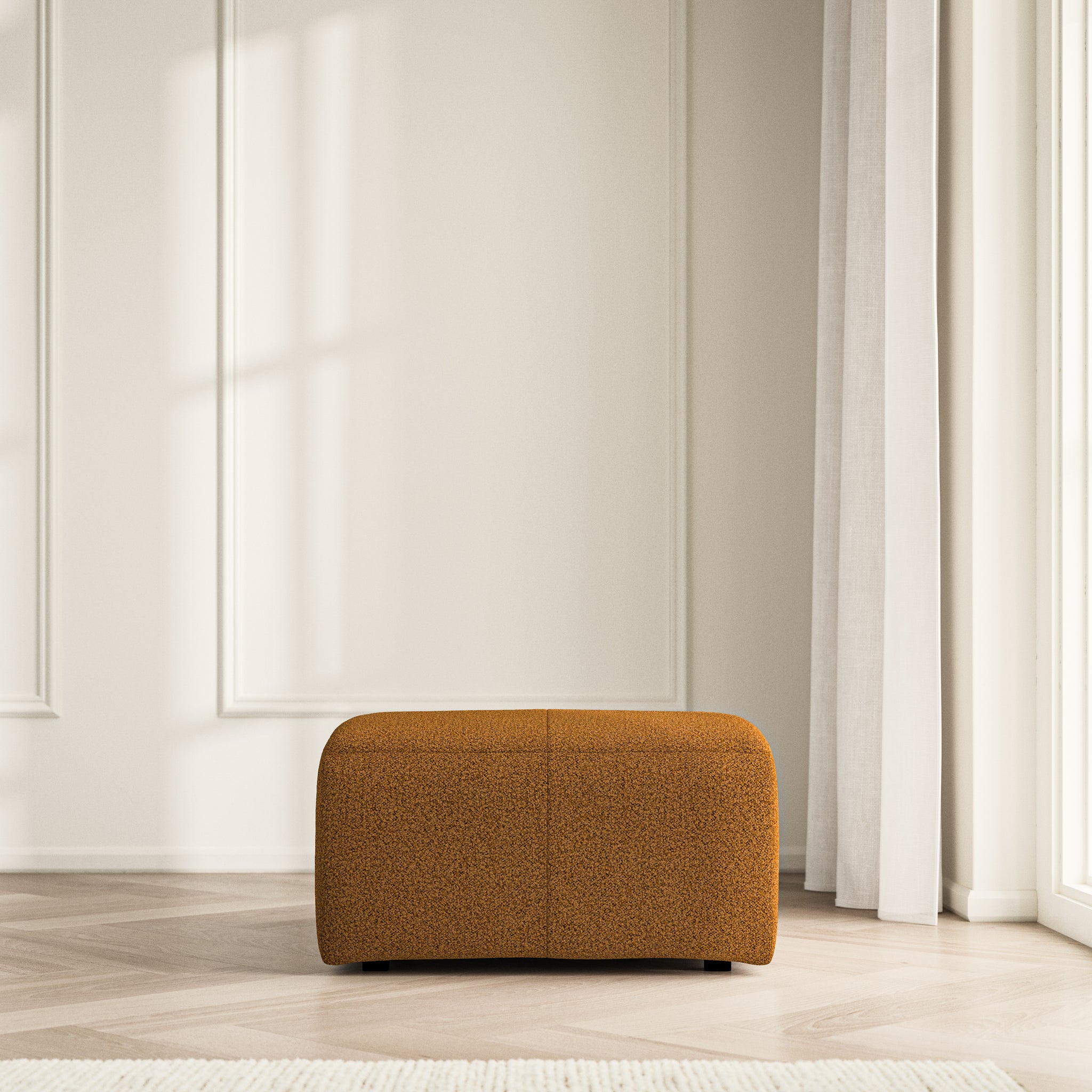 Maison Footstool Small - Bouclé