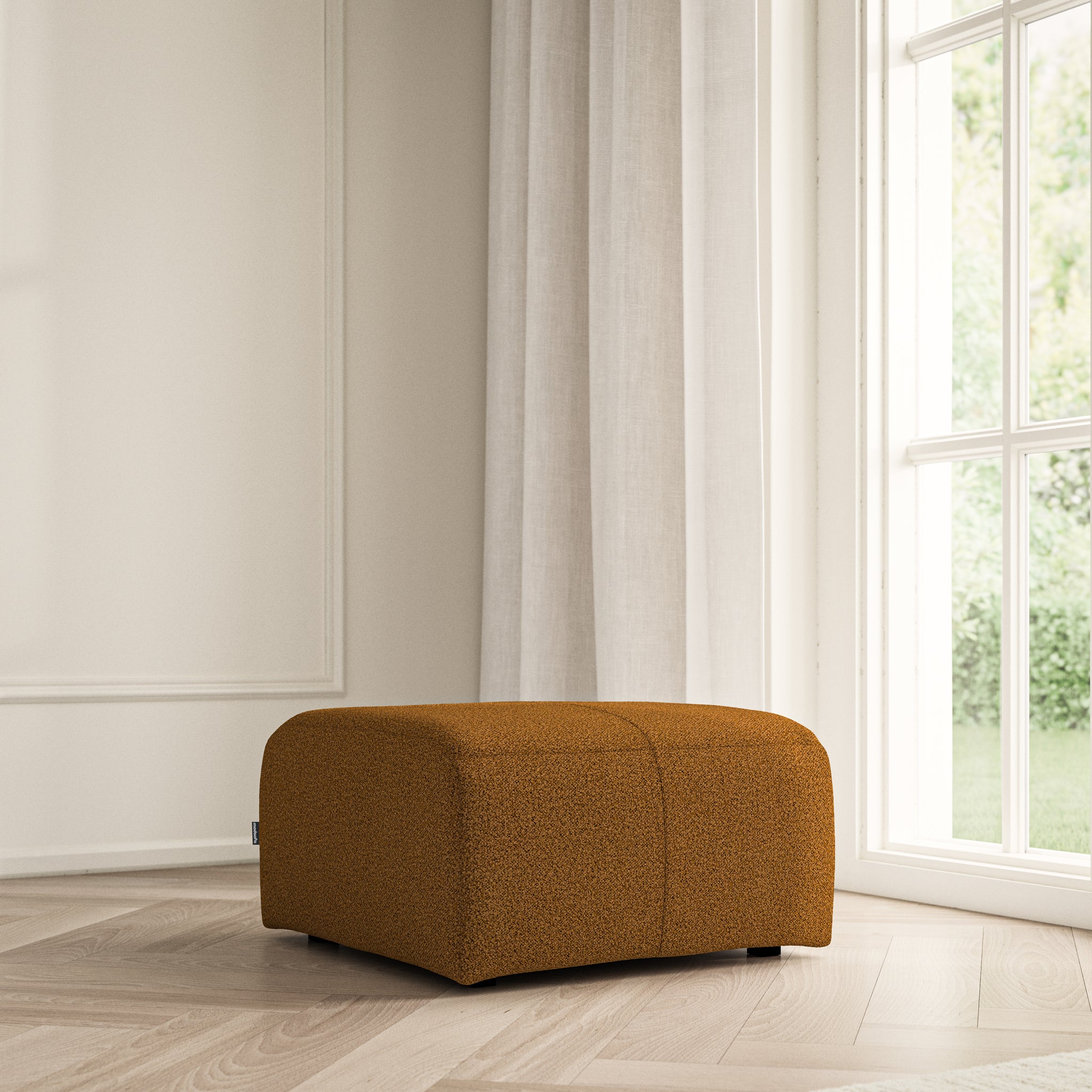 Maison Footstool Small - Bouclé