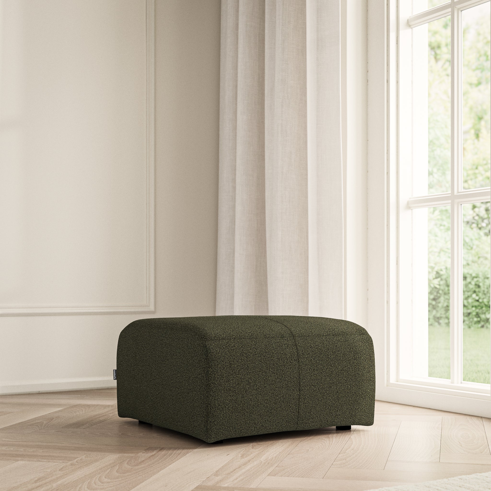 Maison Footstool Small - Bouclé