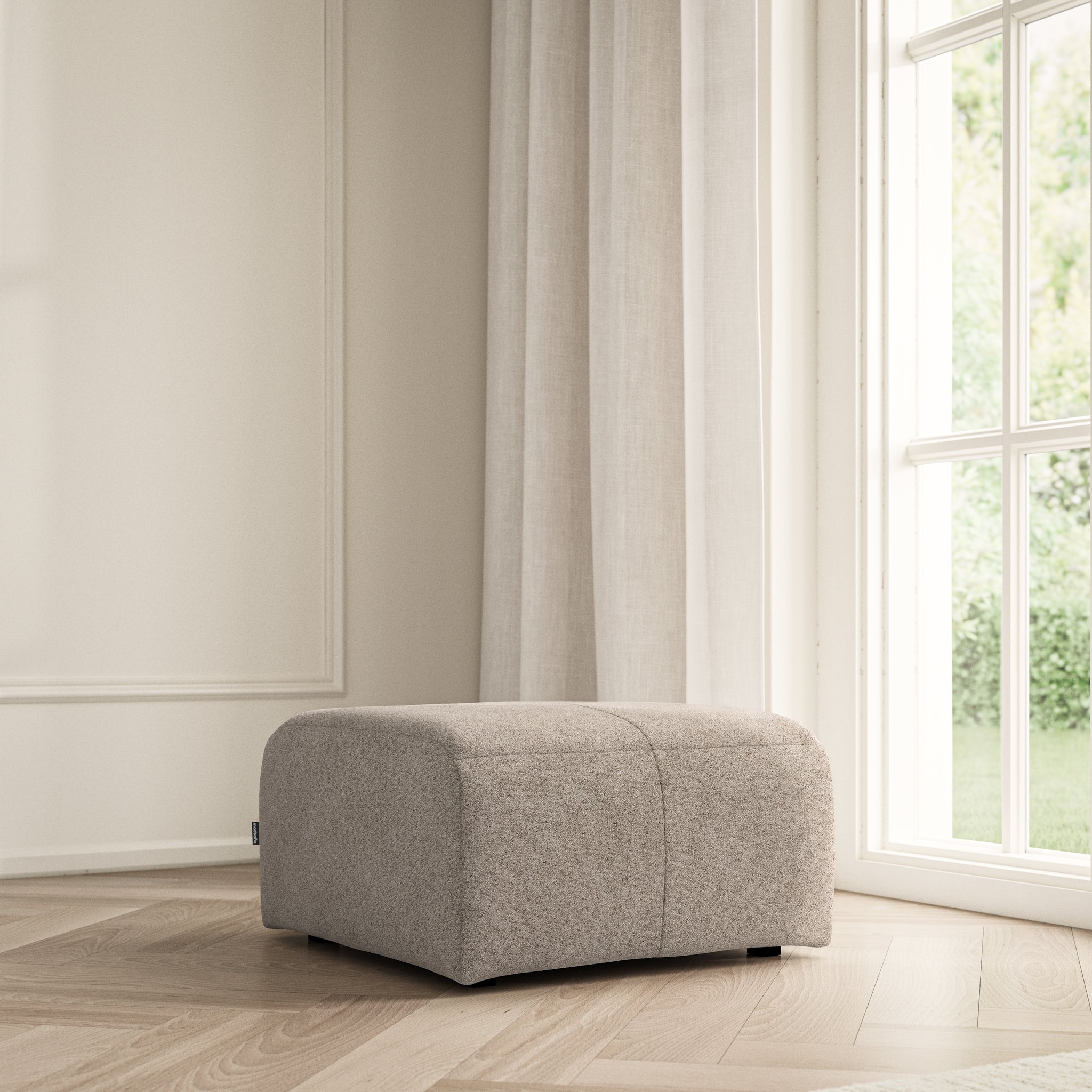 Maison Footstool Small - Soft Bouclé