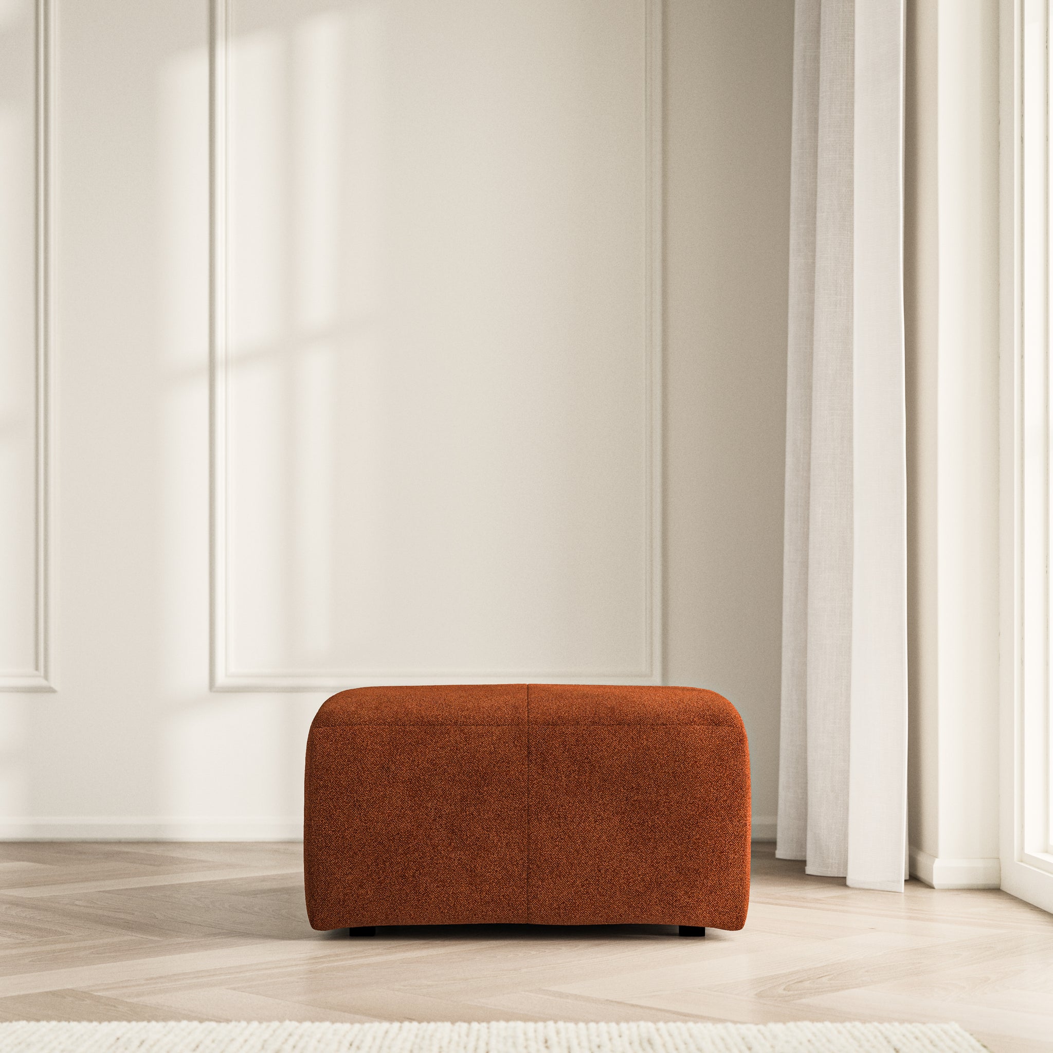 Maison Footstool Small - Soft Bouclé