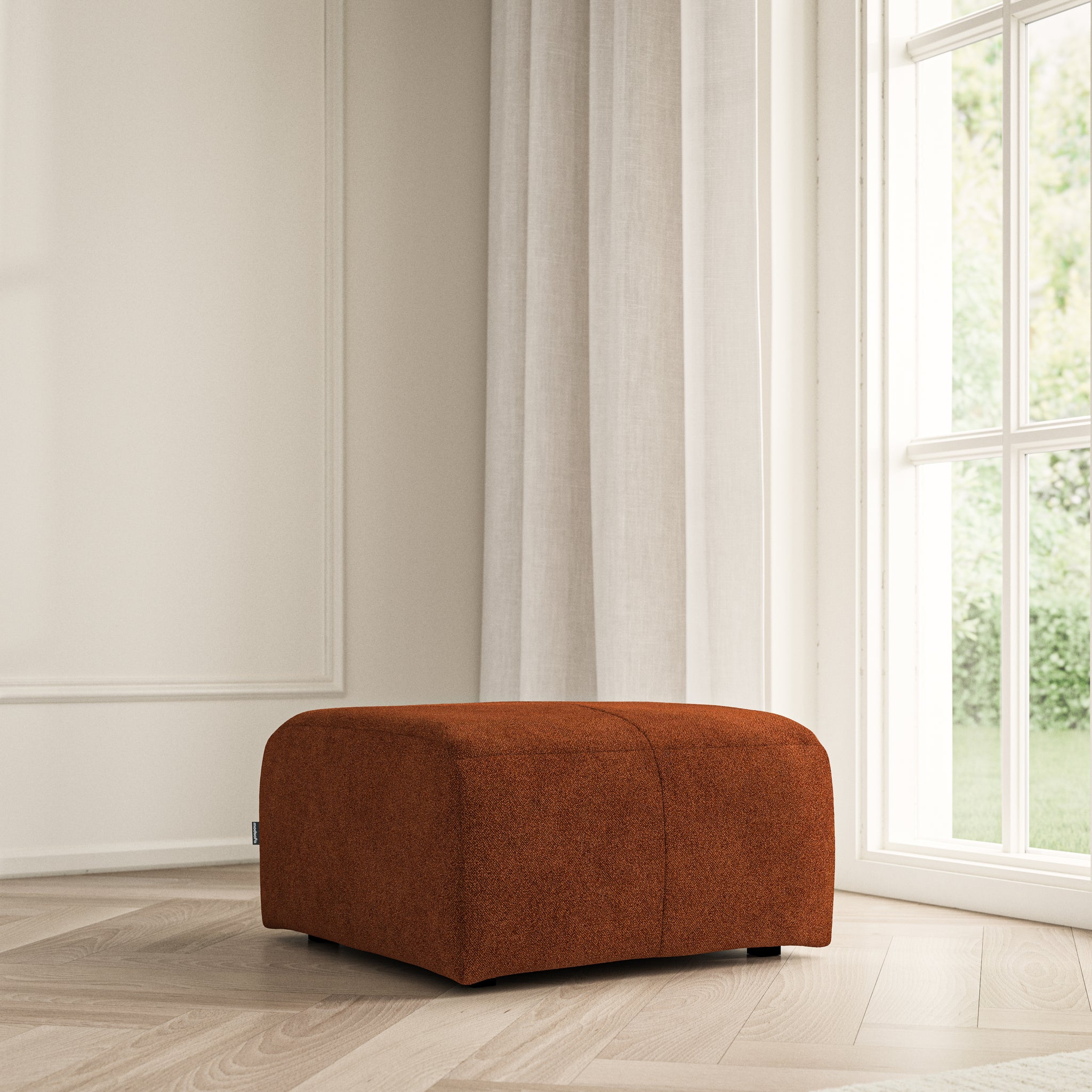 Maison Footstool Small - Soft Bouclé