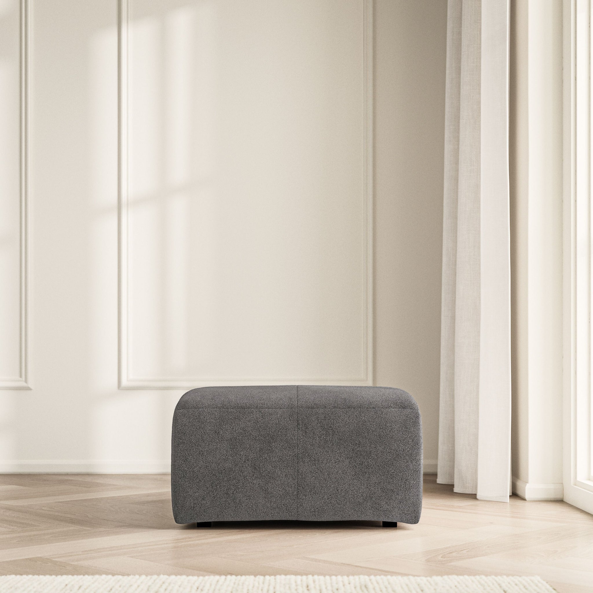 Maison Footstool Small - Soft Bouclé