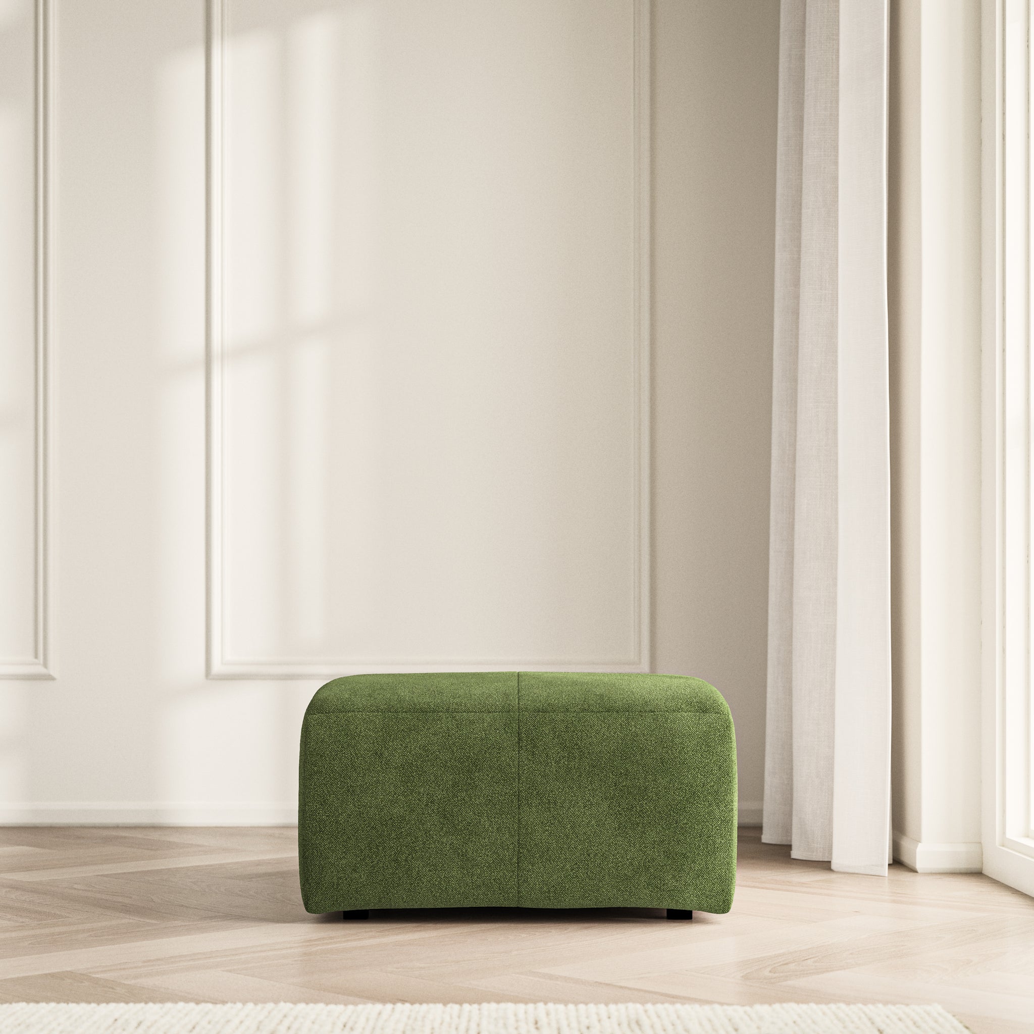 Maison Footstool Small - Soft Bouclé