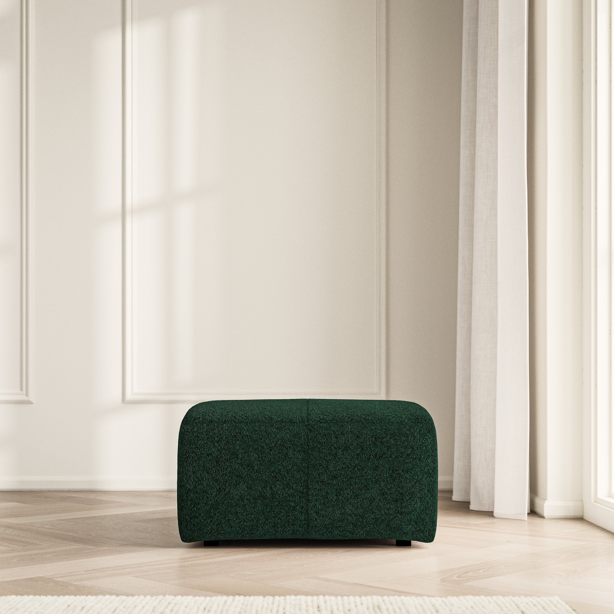 Maison Footstool Small - Soft Teddy
