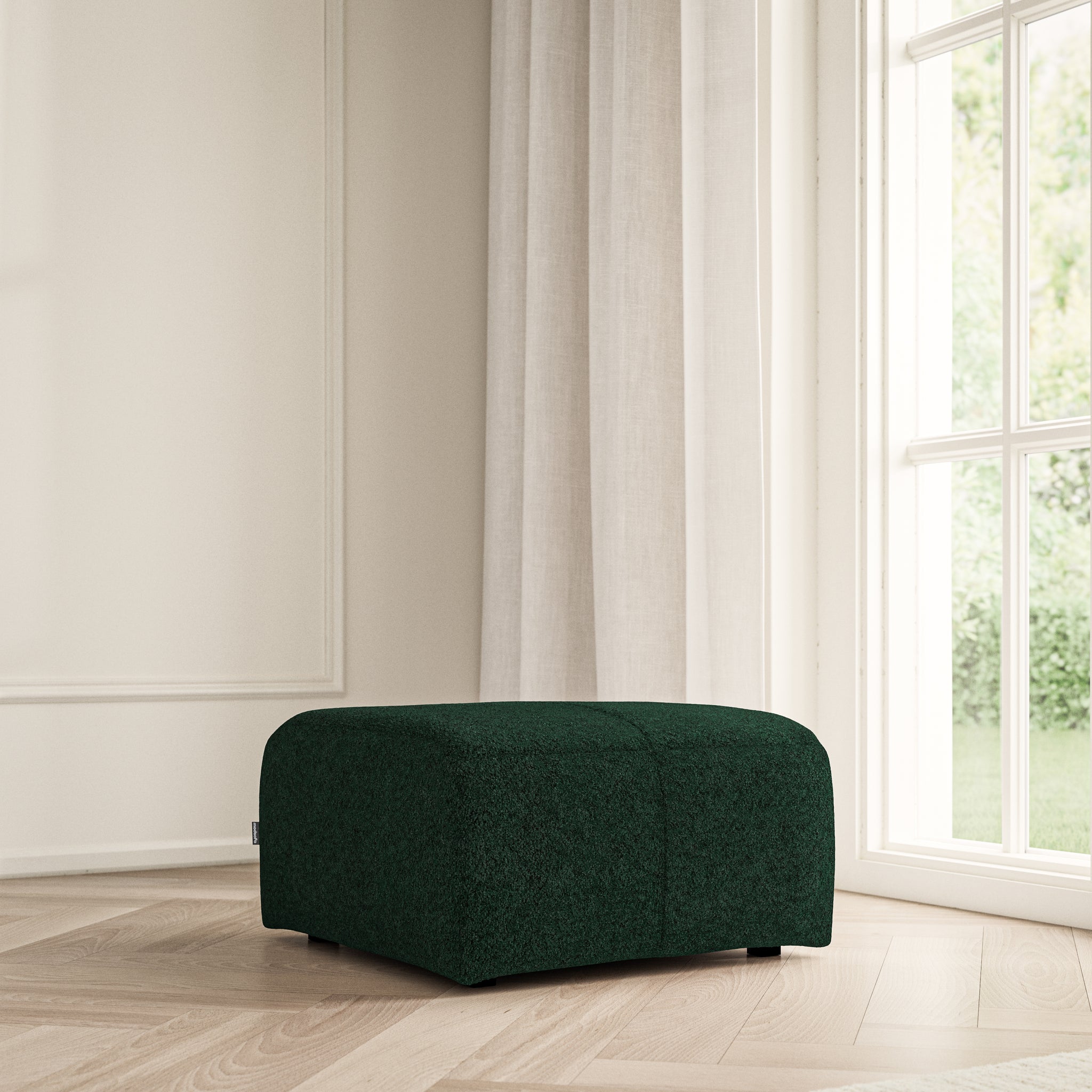 Maison Footstool Small - Soft Teddy