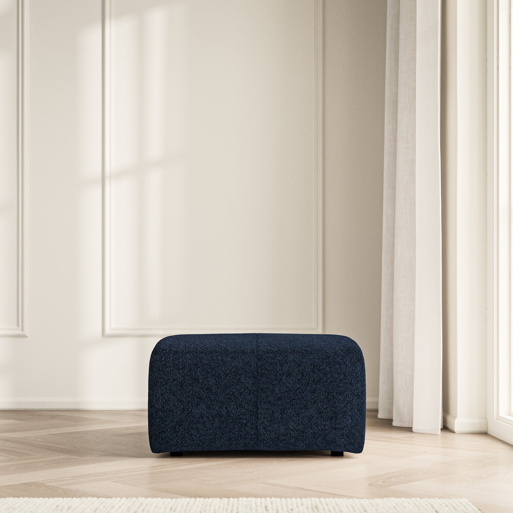 Maison Footstool Small - Soft Teddy